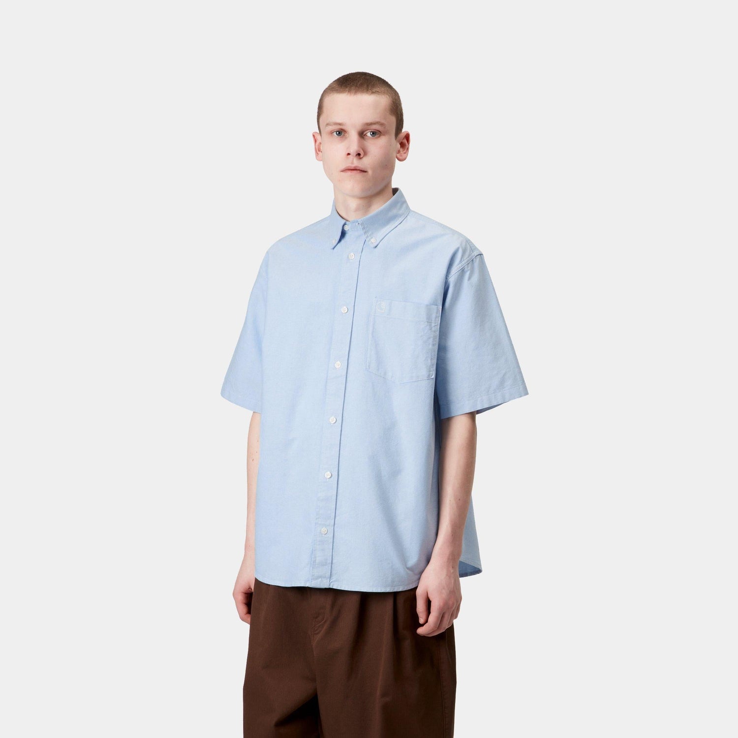 S/S BRAXTON SHIRT BLEACH / WAX