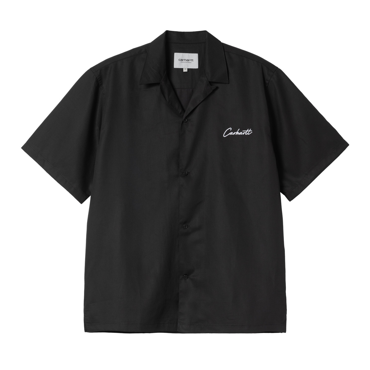 S/S DELRAY SHIRT BLACK / WHITE