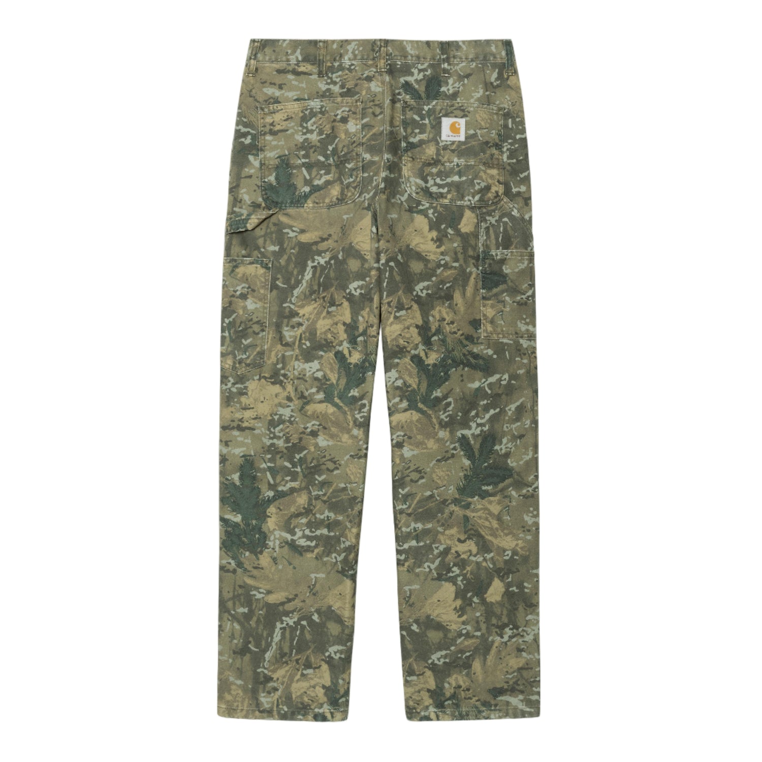 SINGLE KNEE PANT CAMO COMBI GREEN STONE WASHED