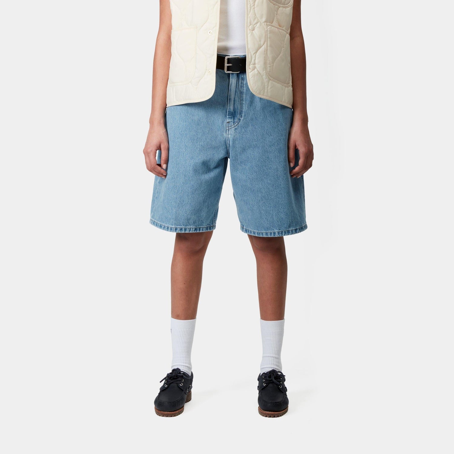 W' BRANDON SHORT BLUE STONE BLEACHED