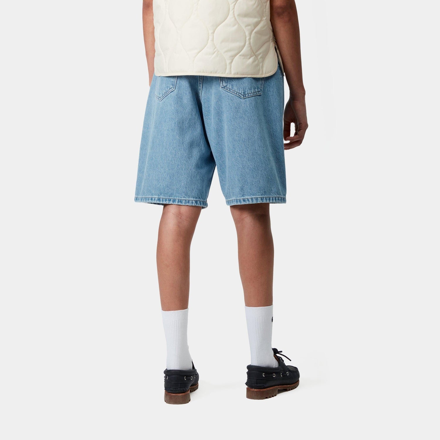 W' BRANDON SHORT BLUE STONE BLEACHED