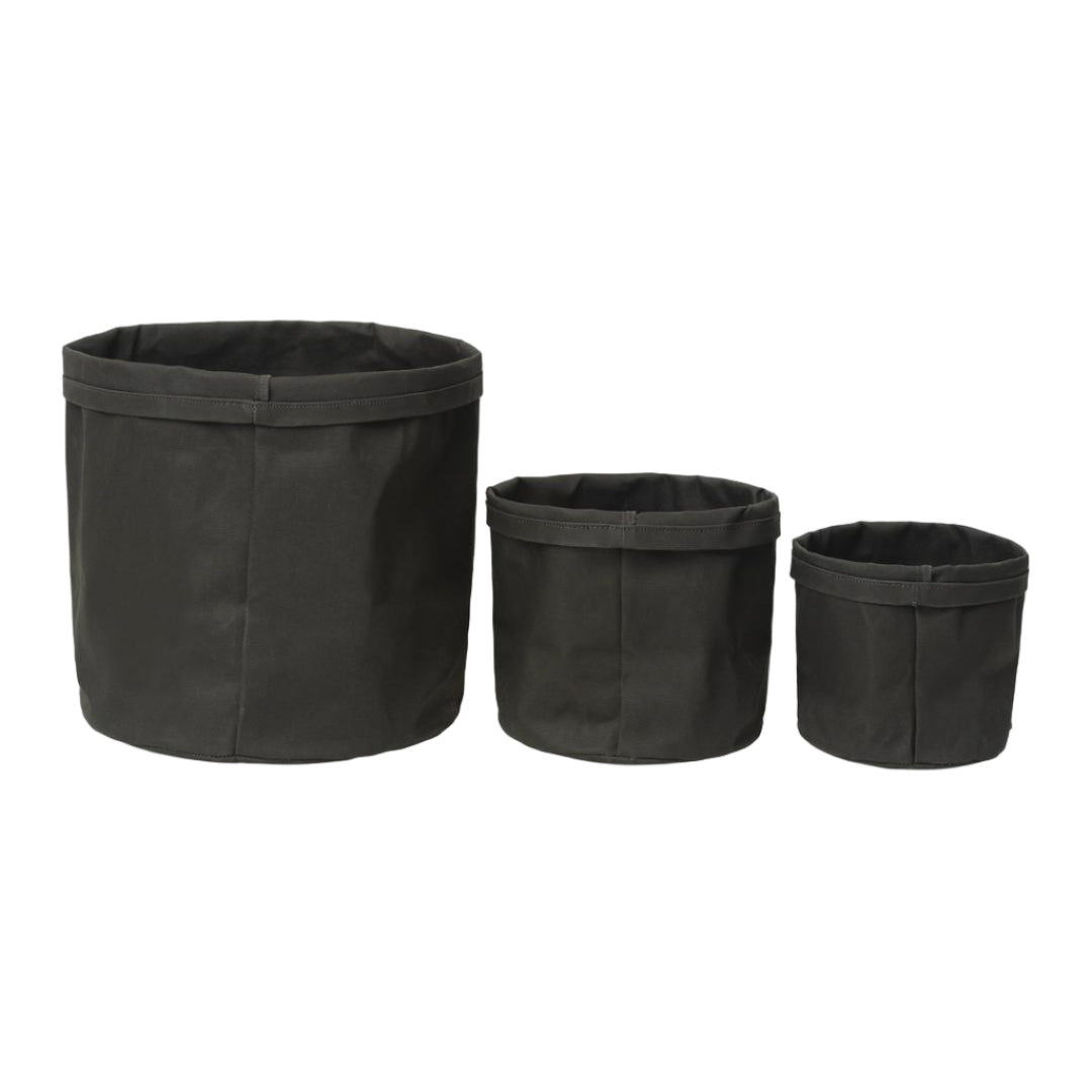 CANVAS PLANTER SET OLIVE