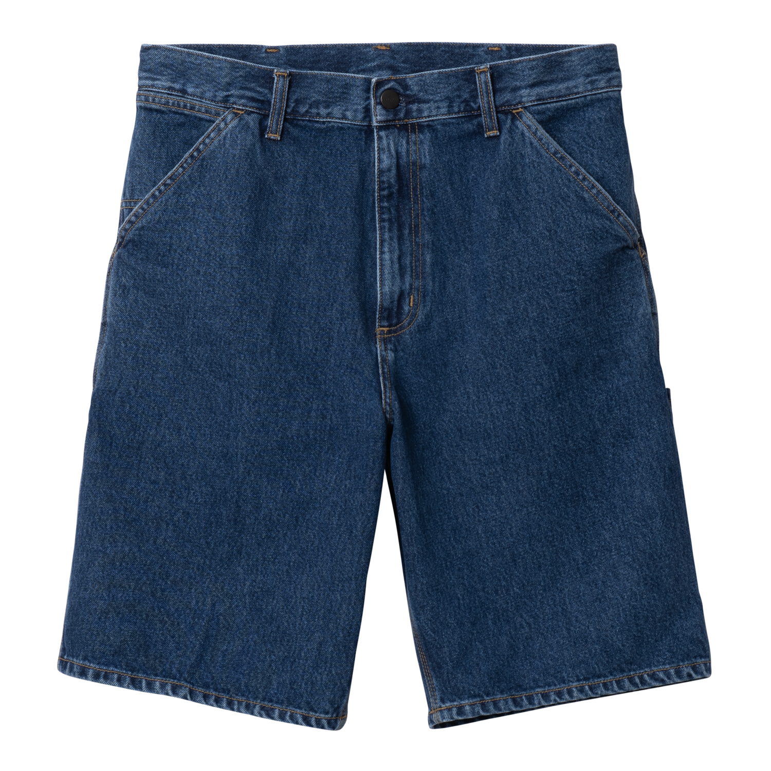 SINGLE KNEE SHORT BLUE STONE WASHED