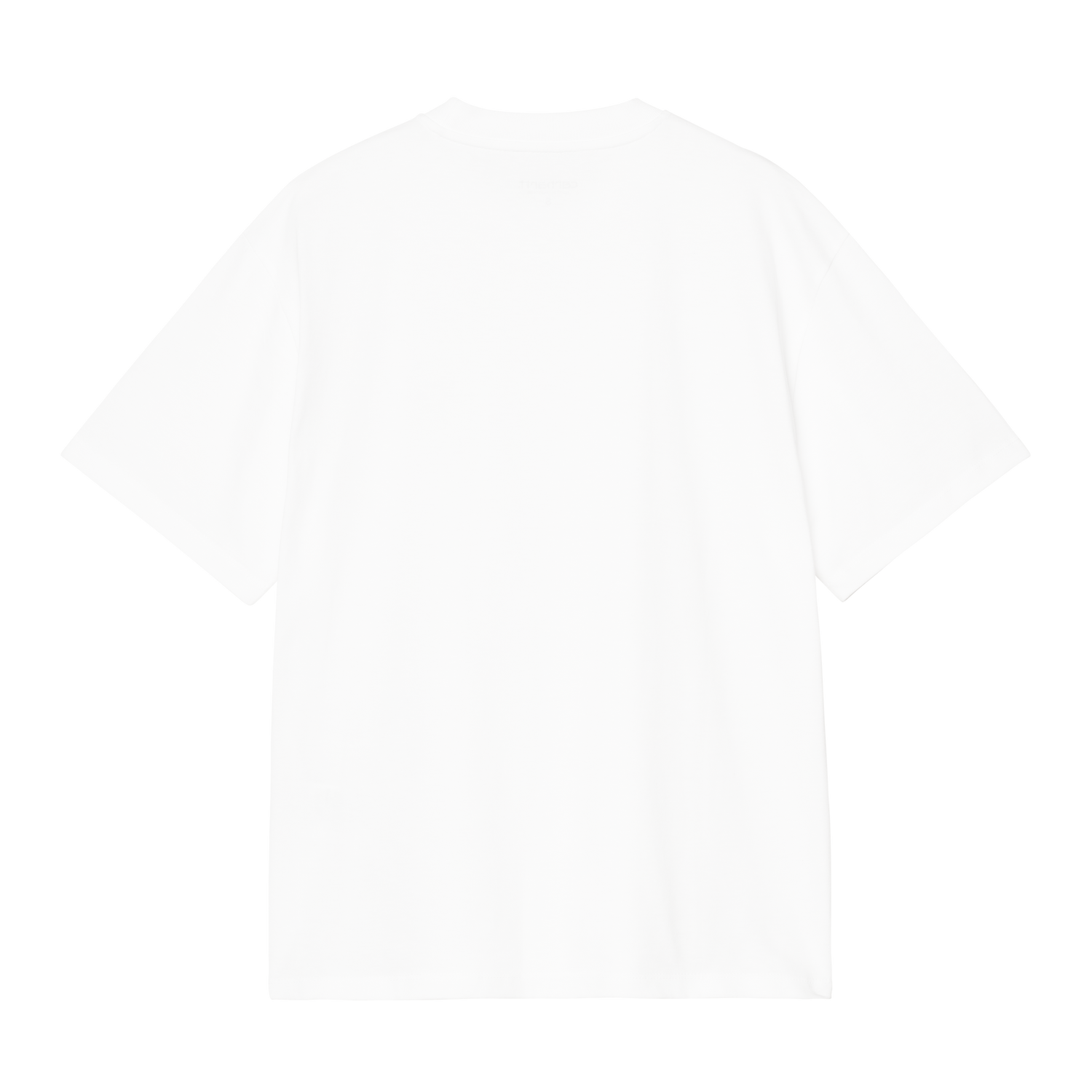 W' S/S HEART PATCH T-SHIRT WHITE / RED