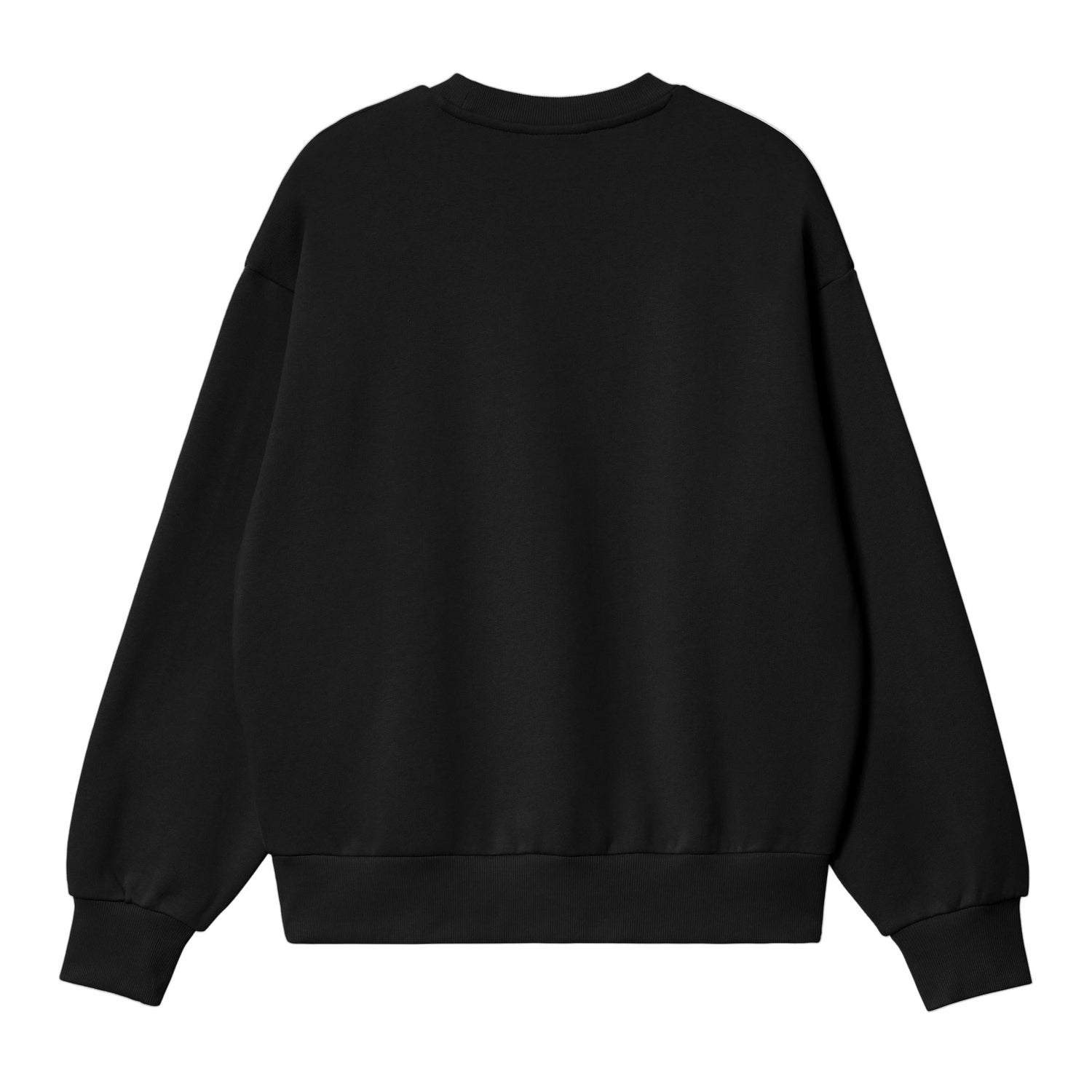 W' CASEY SWEATSHIRT BLACK / SILVER