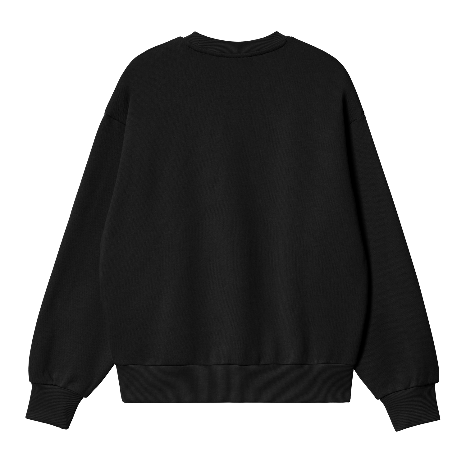 W' CASEY SWEATSHIRT BLACK / SILVER