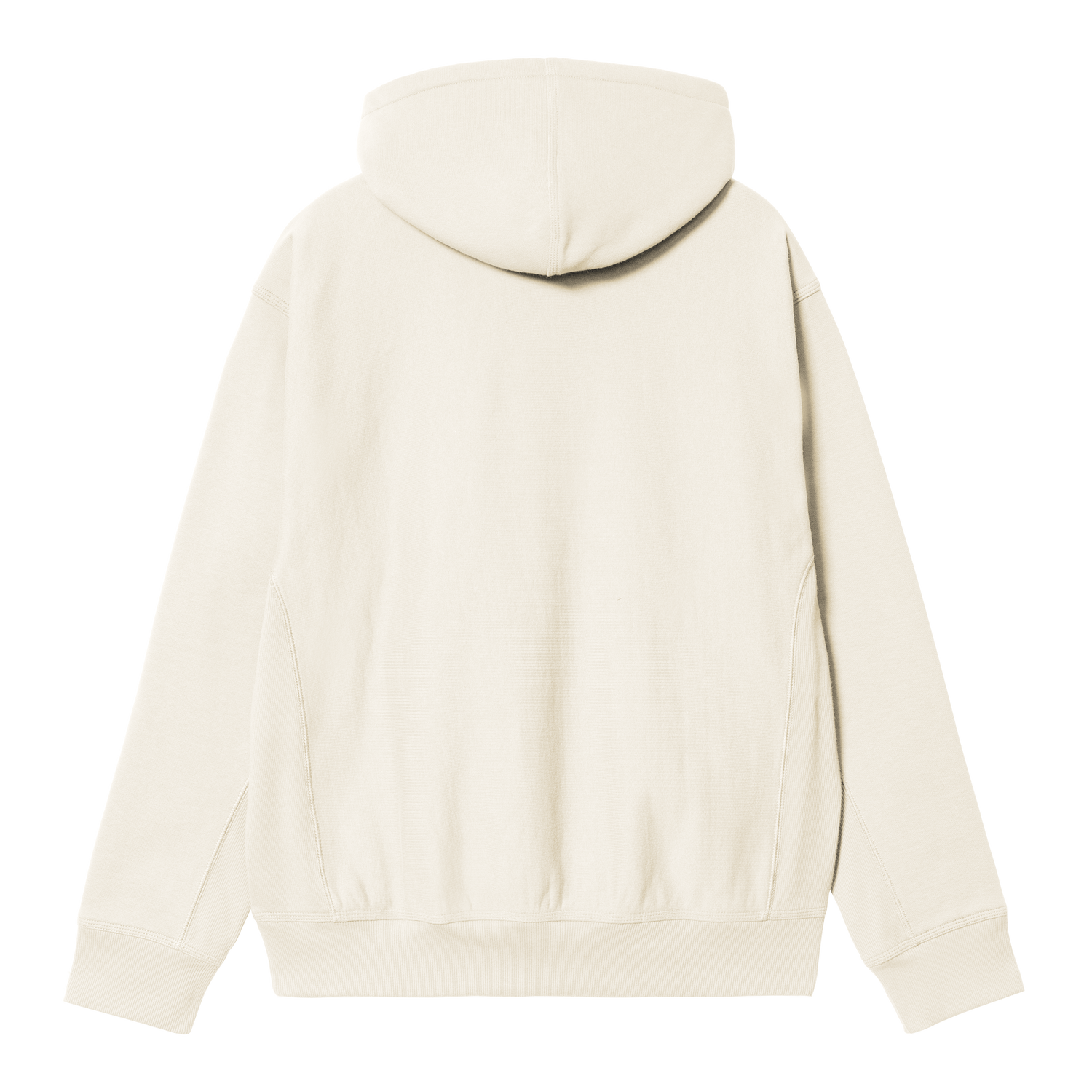 HOODED AMERICAN SCRIPT JACKET NATURAL