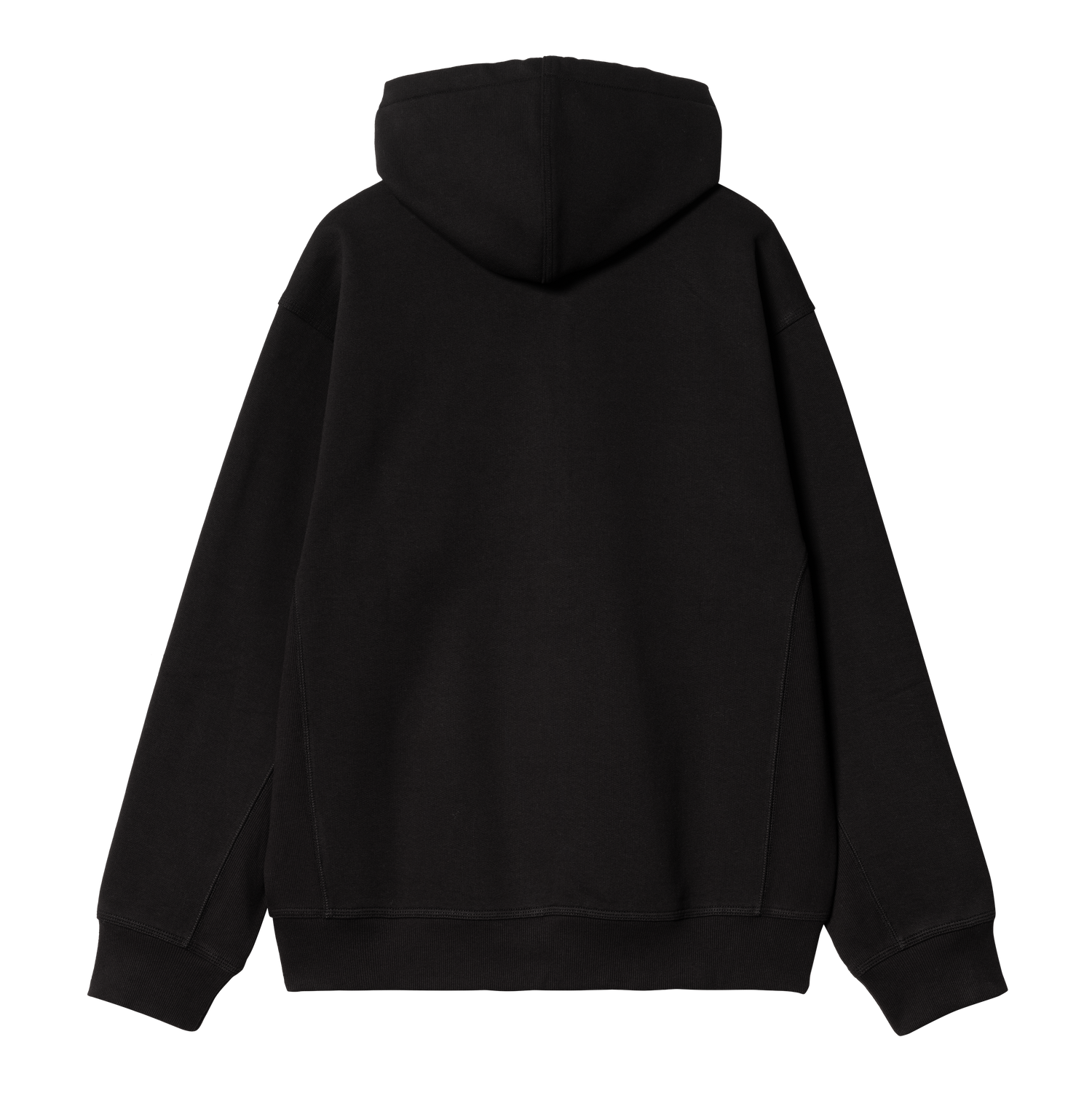HOODED AMERICAN SCRIPT JACKET BLACK