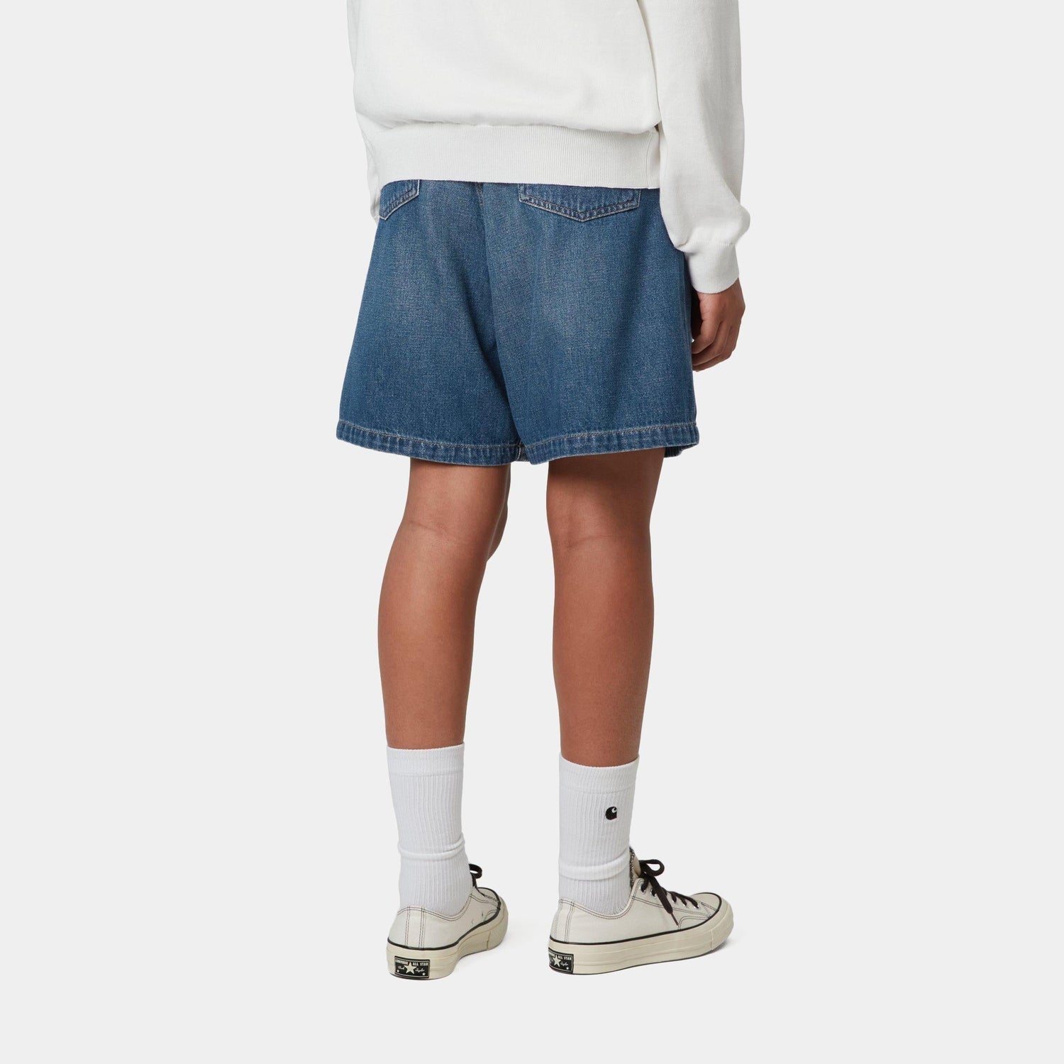 W' ALTA SHORT BLUE DARK USED WASH