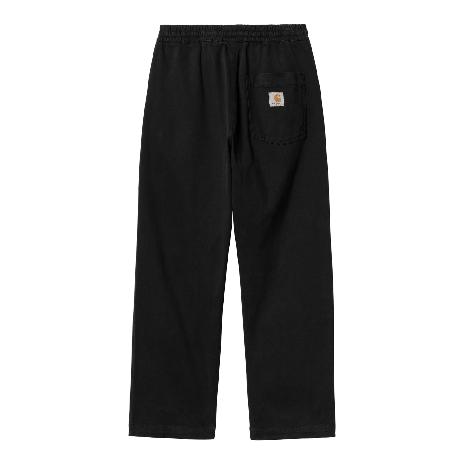 FLOYDE PANT BLACK GARMENT DYED