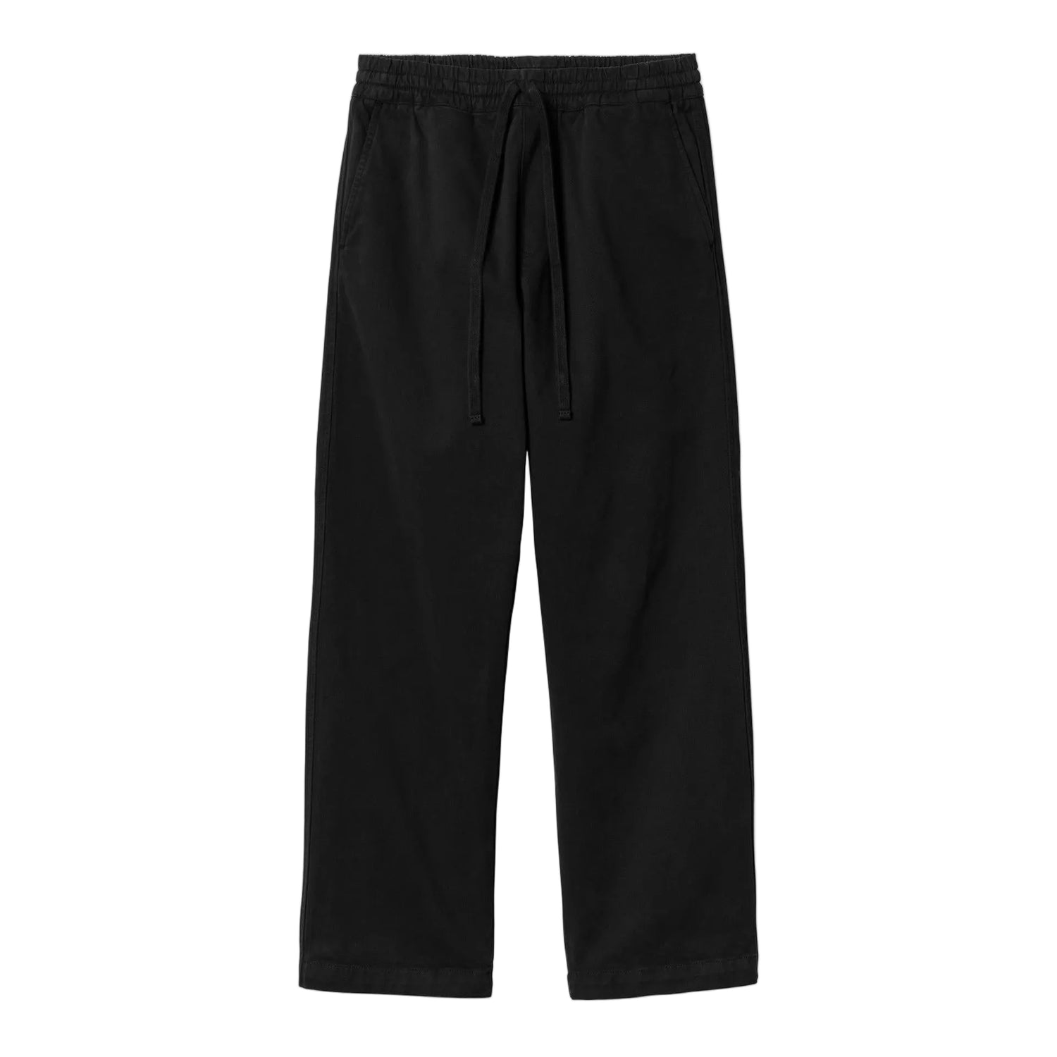 FLOYDE PANT BLACK GARMENT DYED
