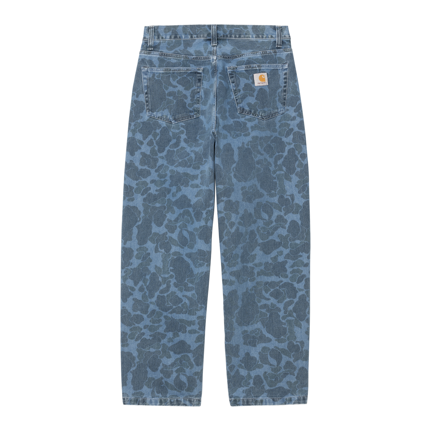 DUCK LANDON PANT CAMO DUCK BLUE BLEACHED