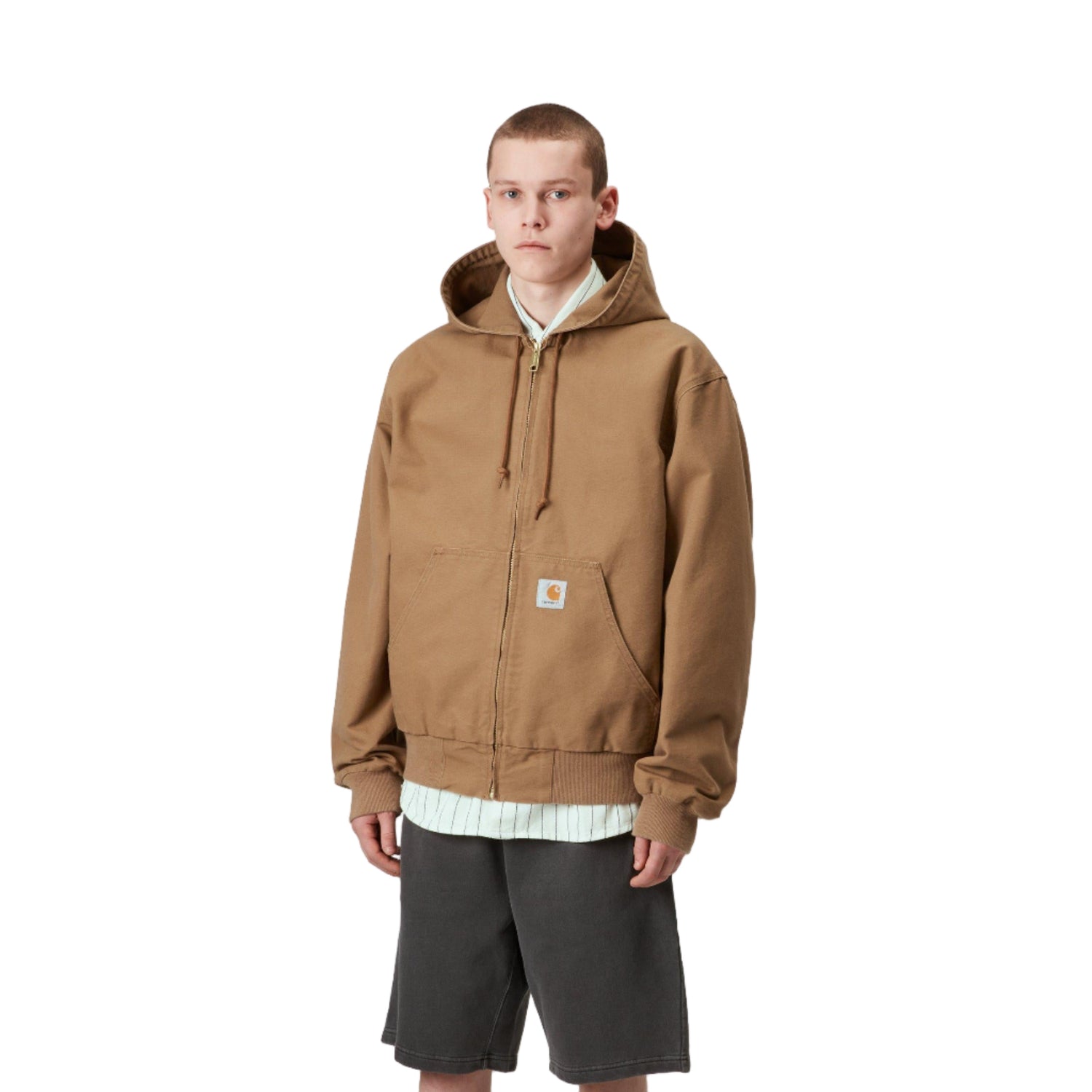OG ACTIVE JACKET HAMILTON BROWN STONE CANVAS