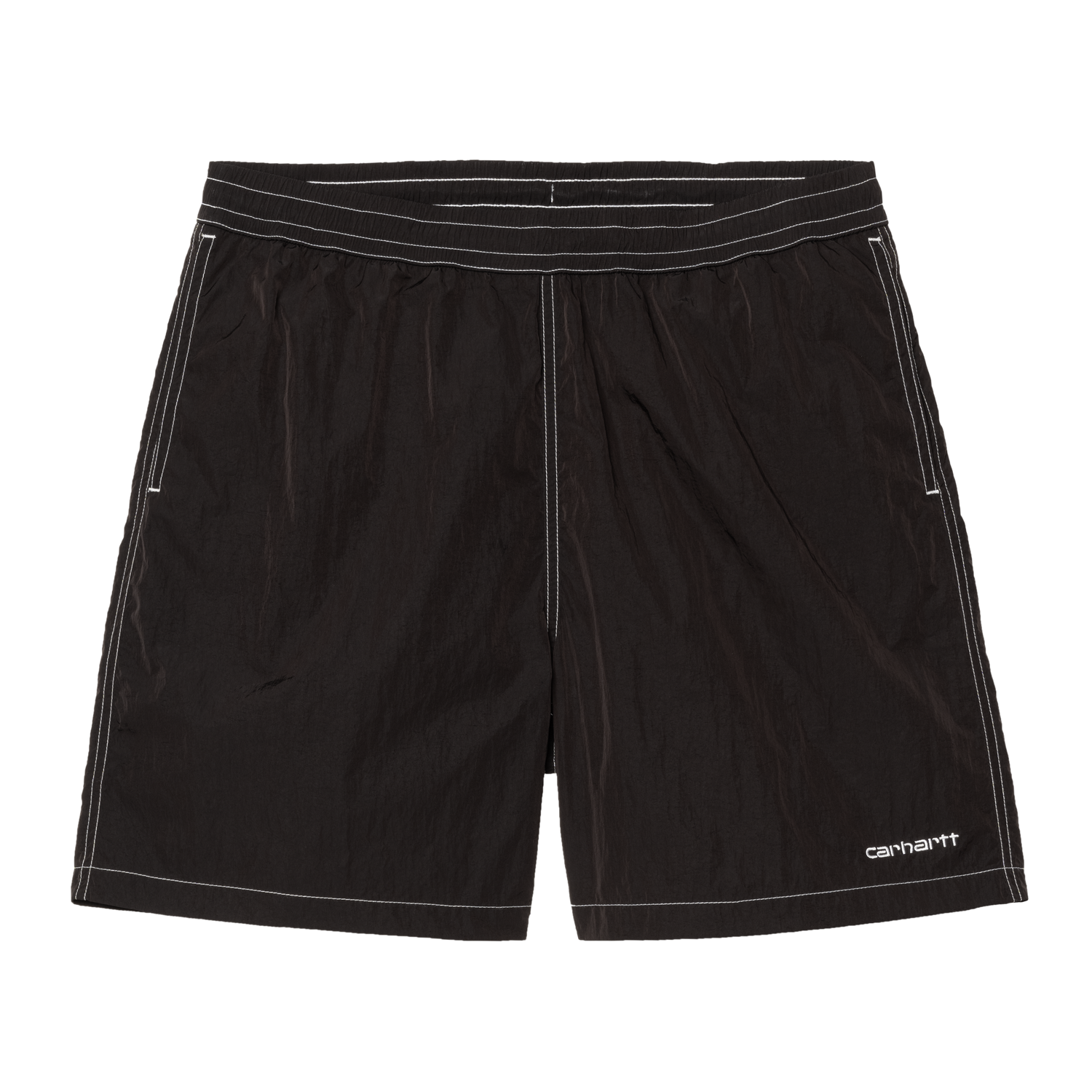 CANBY SWIM TRUNKS BLACK / WHITE