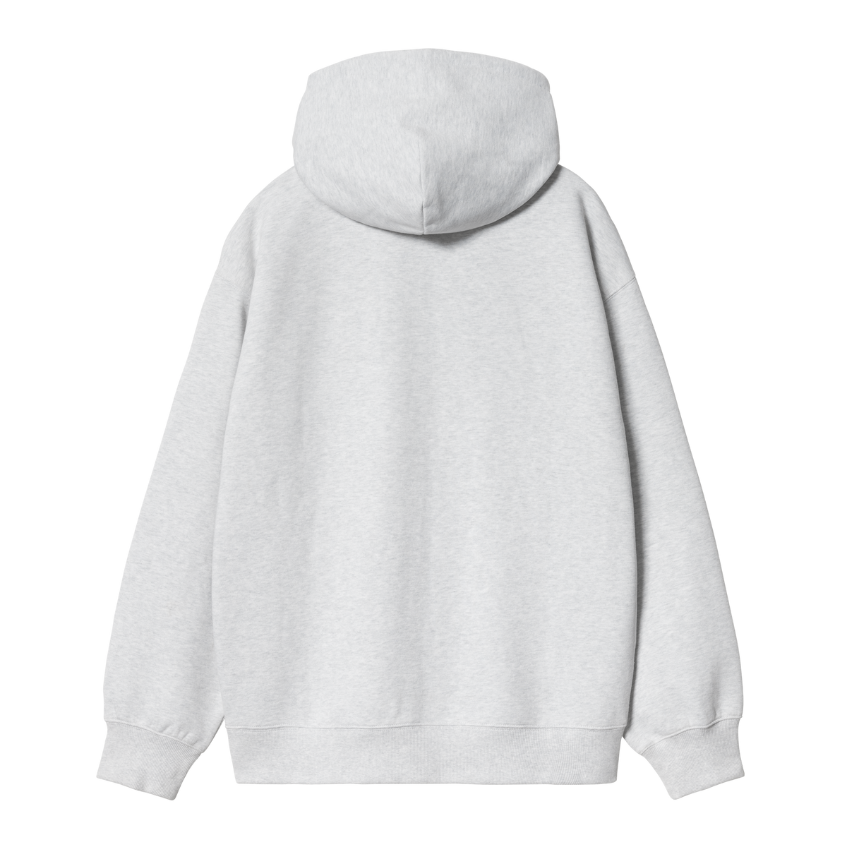 HOODED WIP SWEAT JACKET ASH HEATHER STONE WASHED