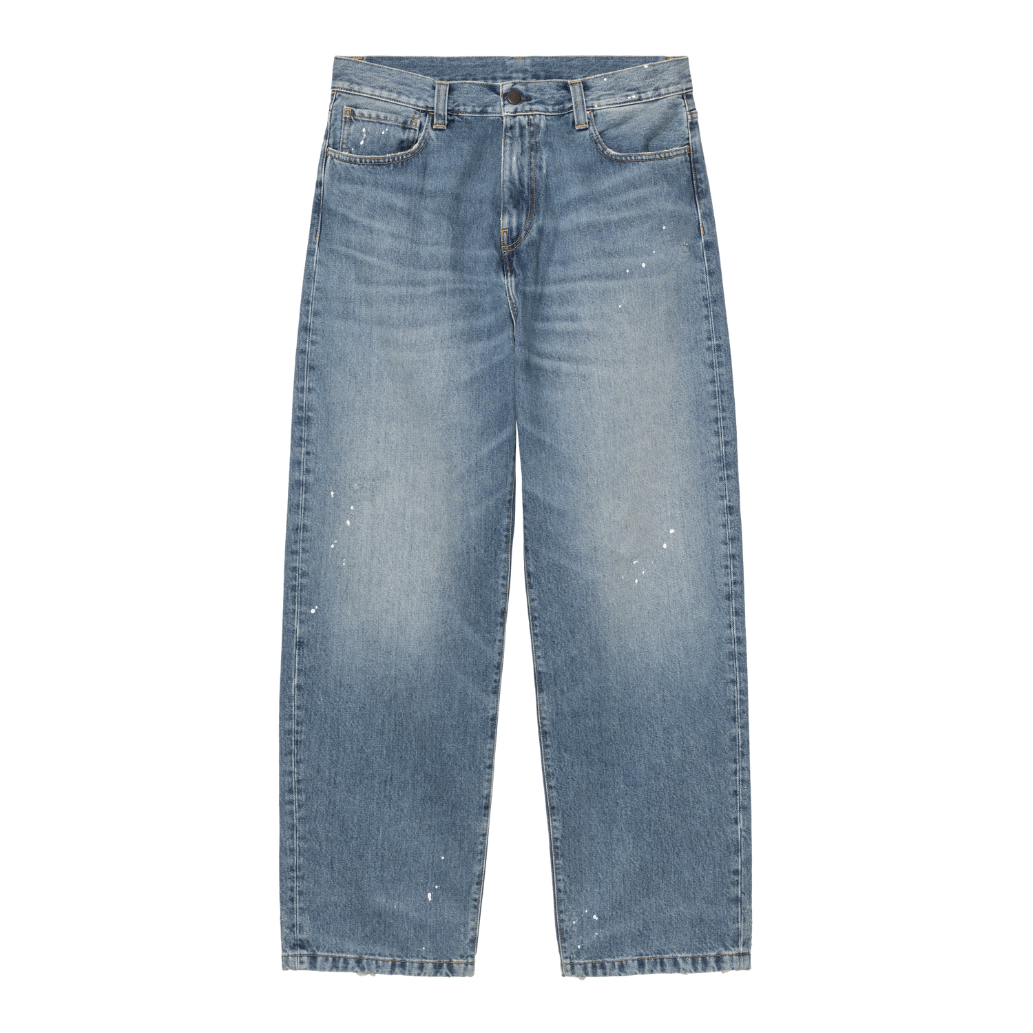 LANDON PANT BLUE DESTROY WASH SPLATTER