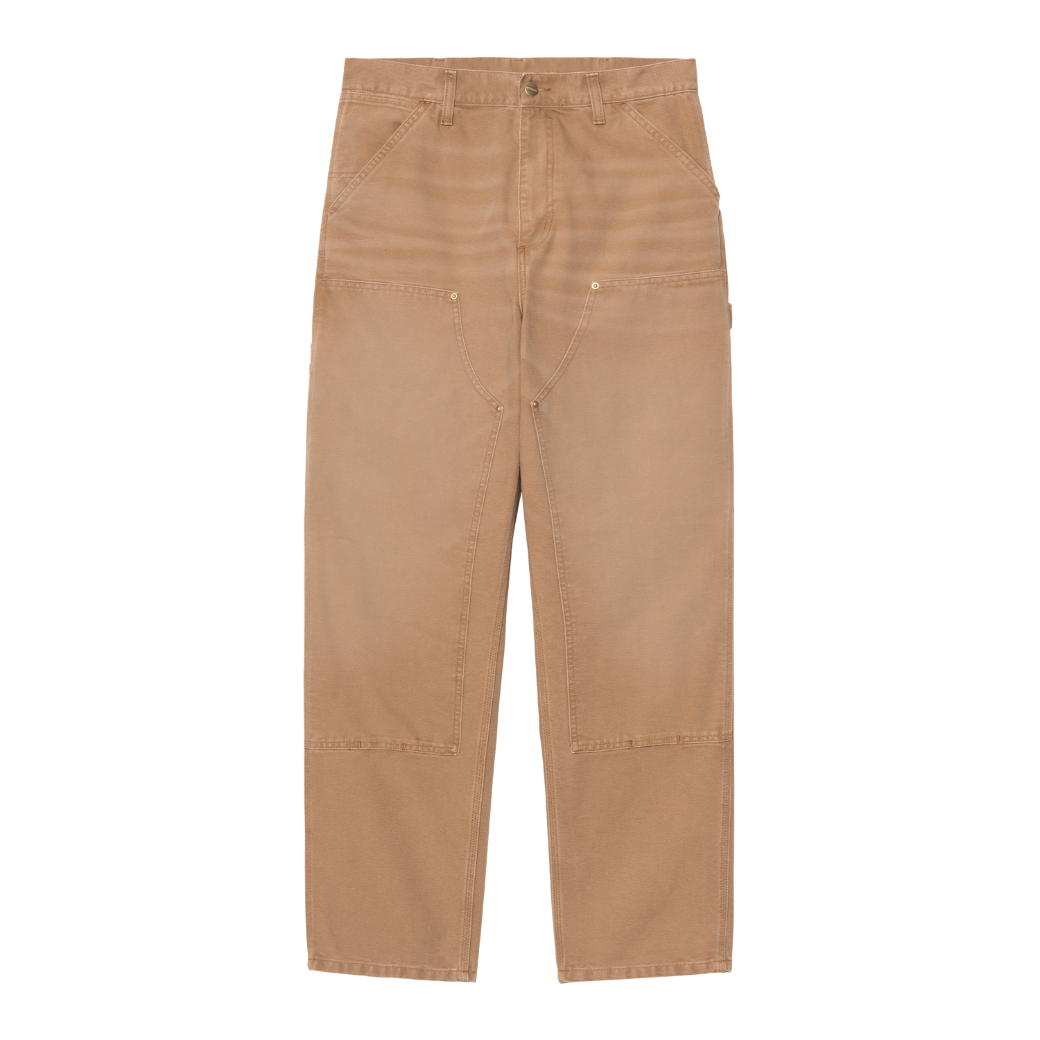 DOUBLE KNEE PANT HAMILTON BROWN STONE CANVAS