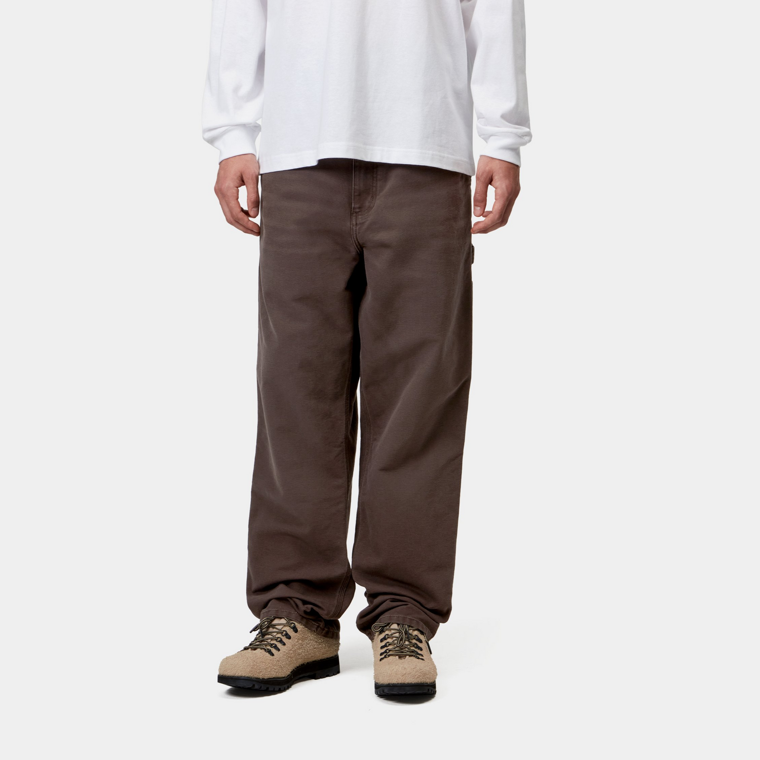 SINGLE KNEE PANT TOBACCO STONE CANVAS