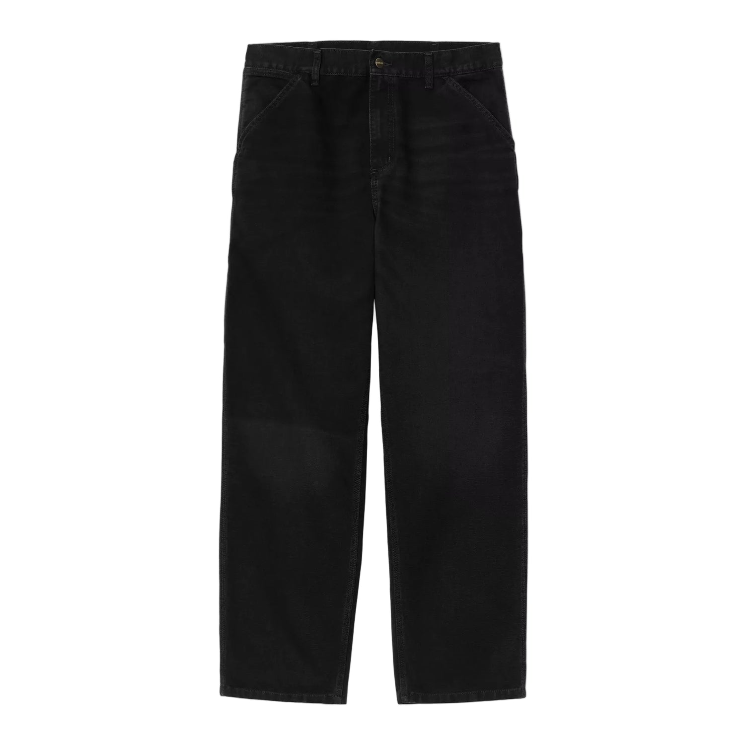 SINGLE KNEE PANT BLACK STONE CANVAS