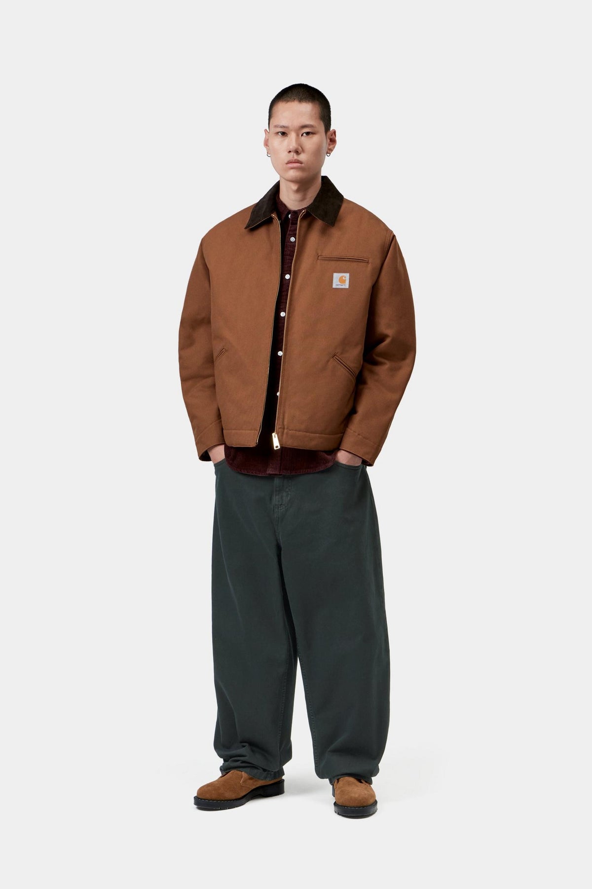 BRANDON PANT RAVEN STONE DYED