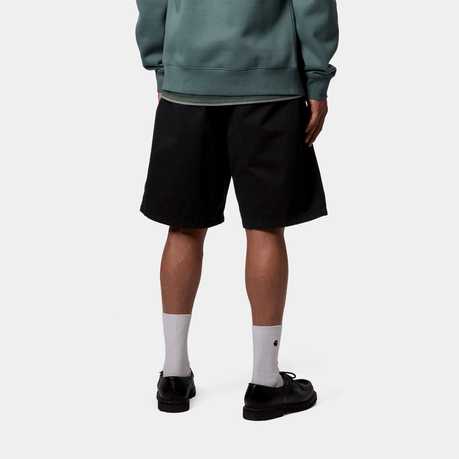 MARV SHORT BLACK STONE WASHED