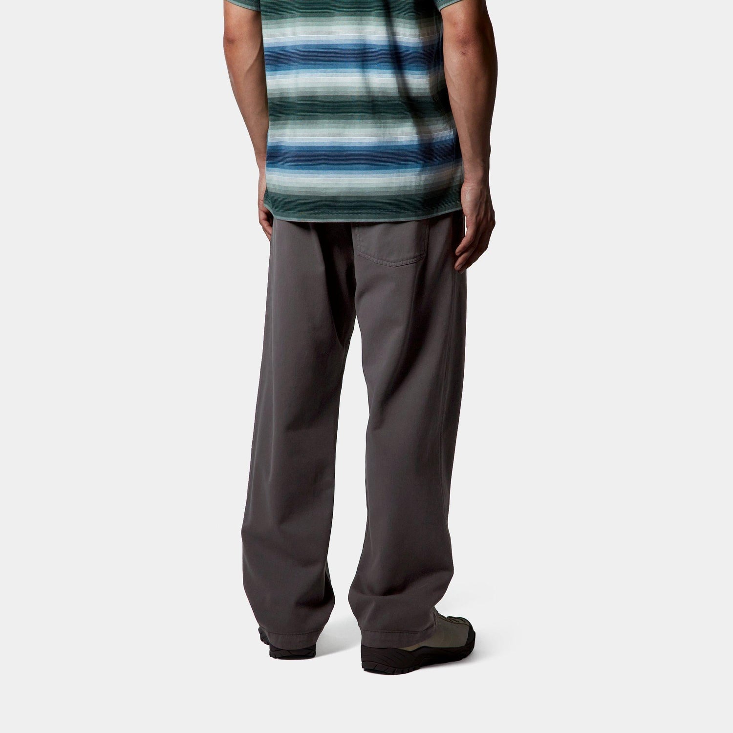 FLOYDE PANT GRAPHITE GARMENT DYED