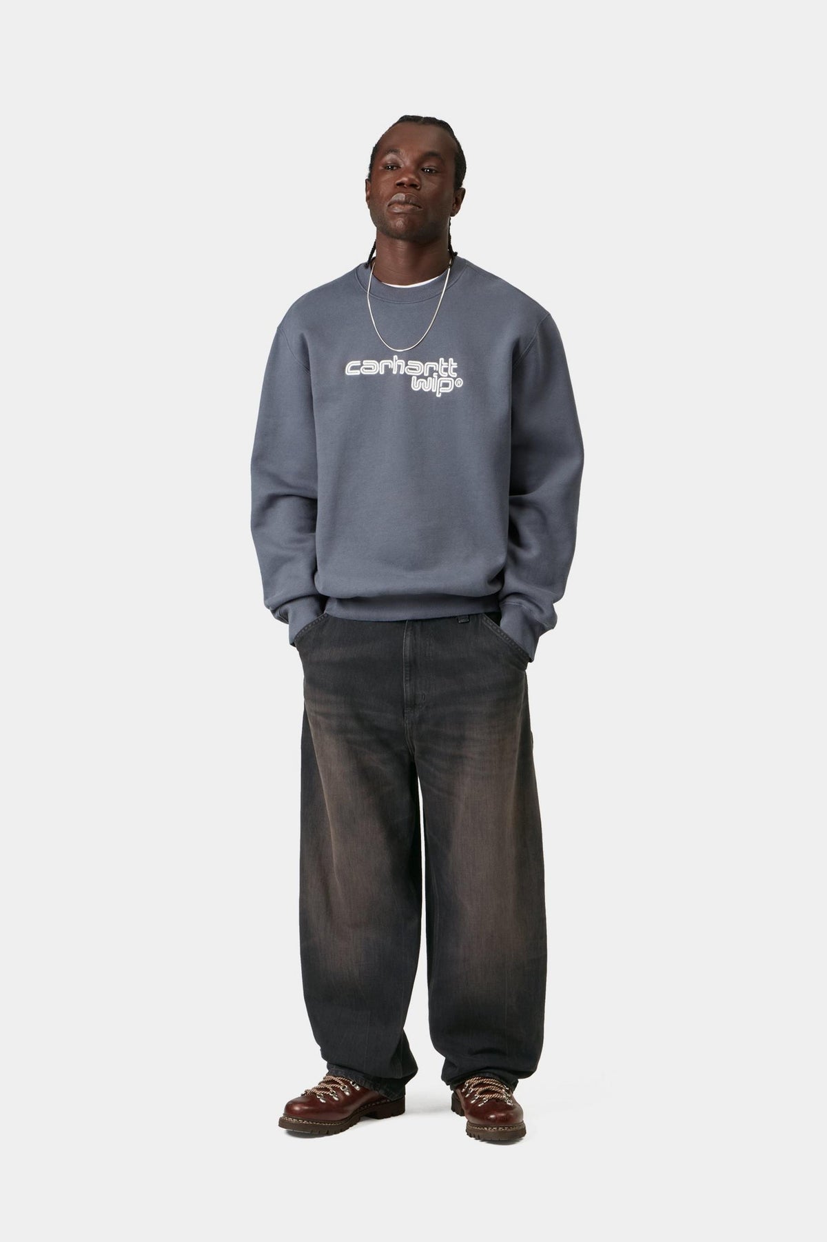 OG SINGLE KNEE PANT BLACK TOBACCO USED WASH