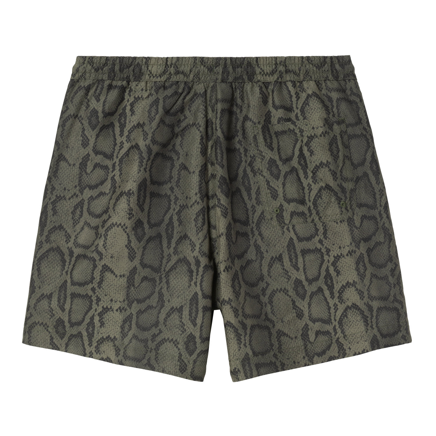 SLATER SWIM TRUNKS SNAKE CAMO, LEAF