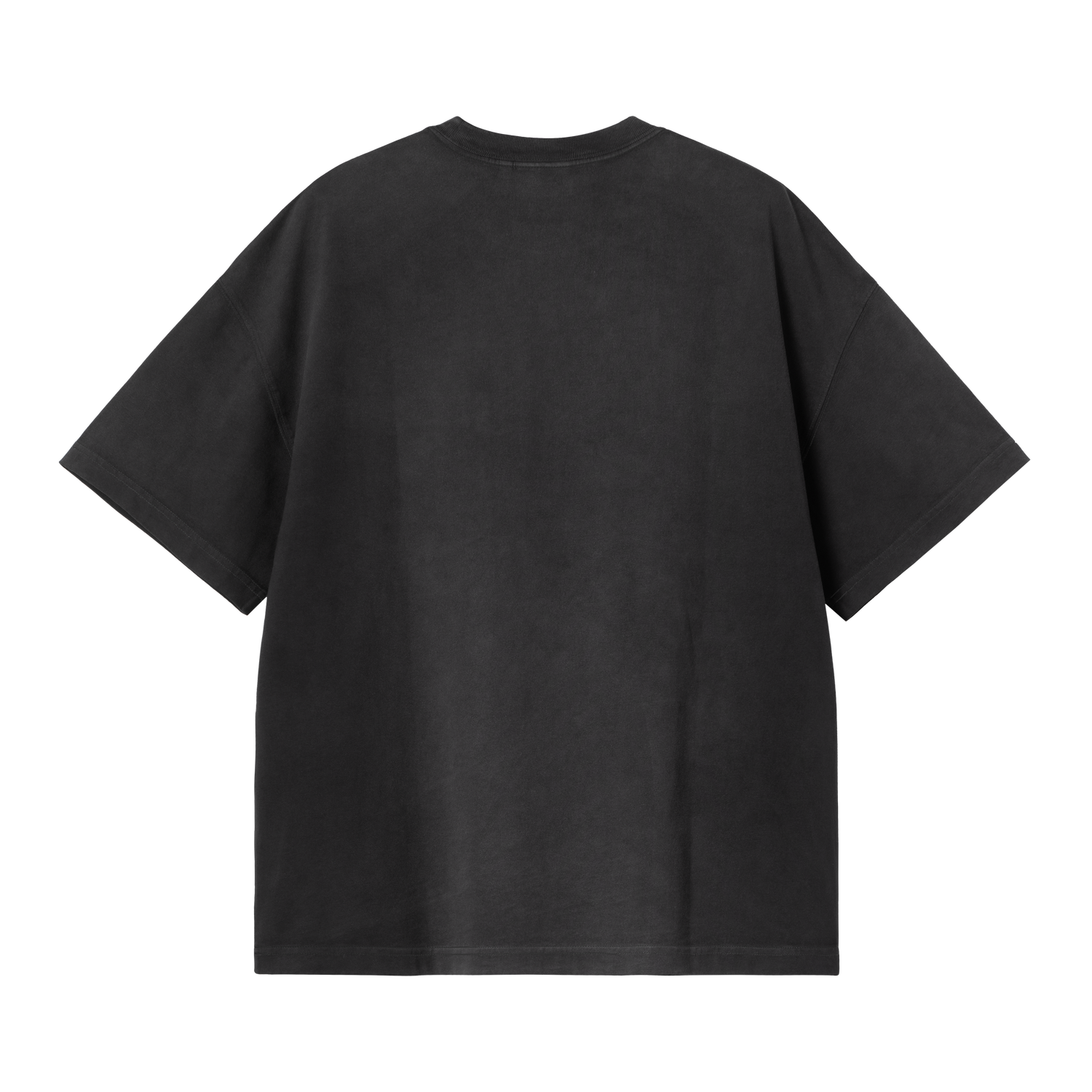 S/S HUDSON POCKET T-SHIRT BLACK CHALK WASH