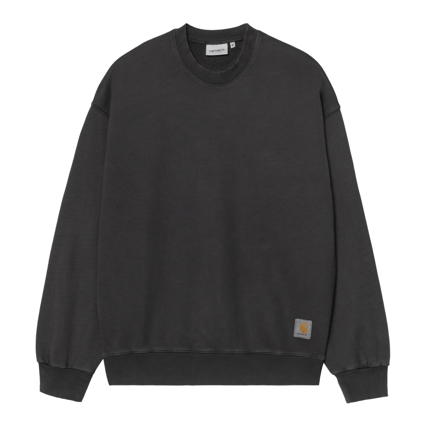 HUDSON SWEATSHIRT BLACK CHALK WASH