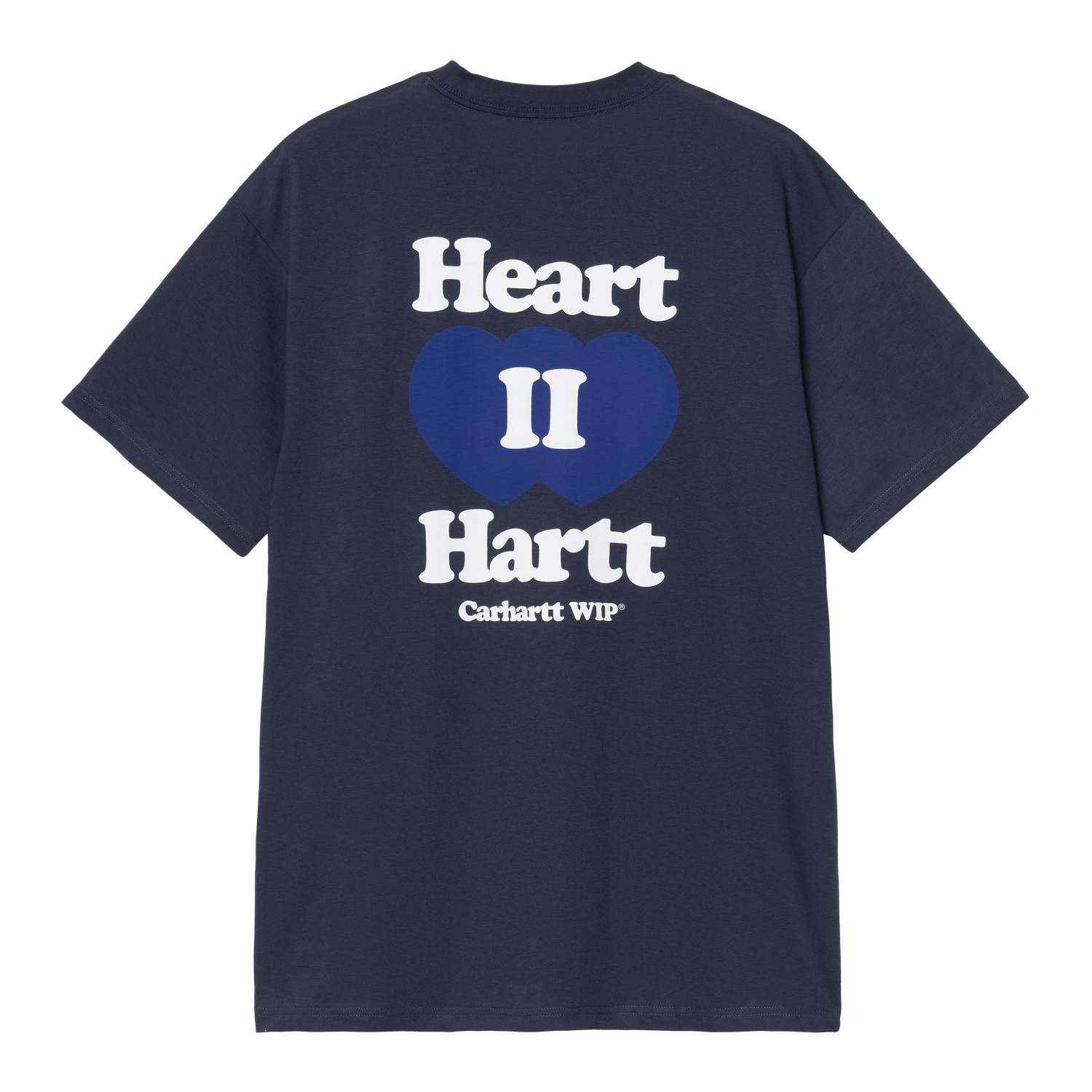 S/S HEART II HARTT T-SHIRT BLUE