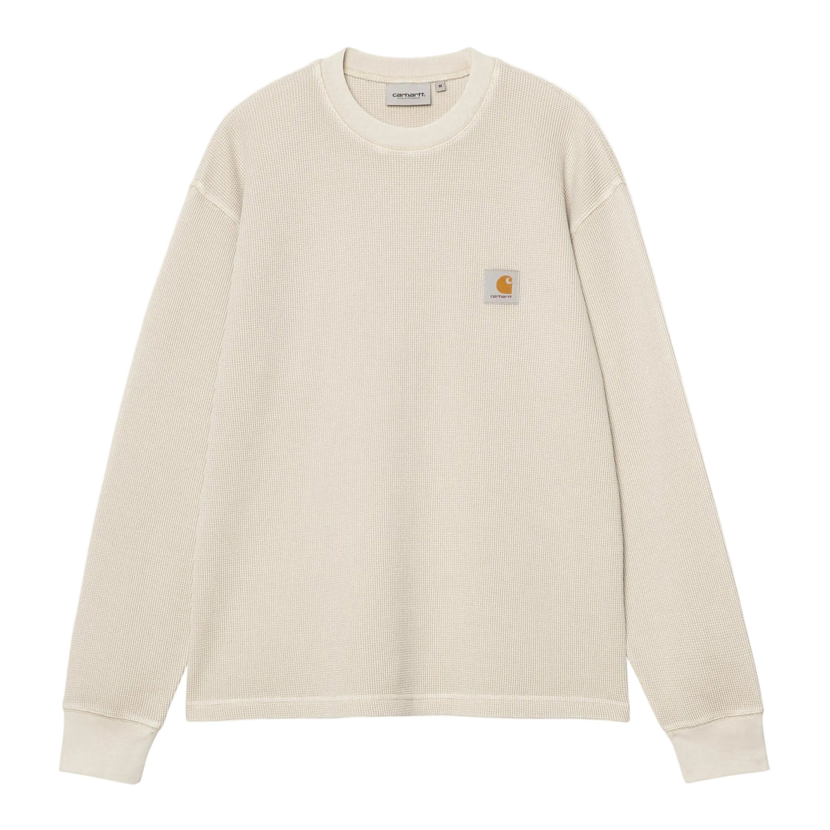 L/S VISTA WAFFLE T-SHIRT FLEUR DE SEL GARMENT DYED