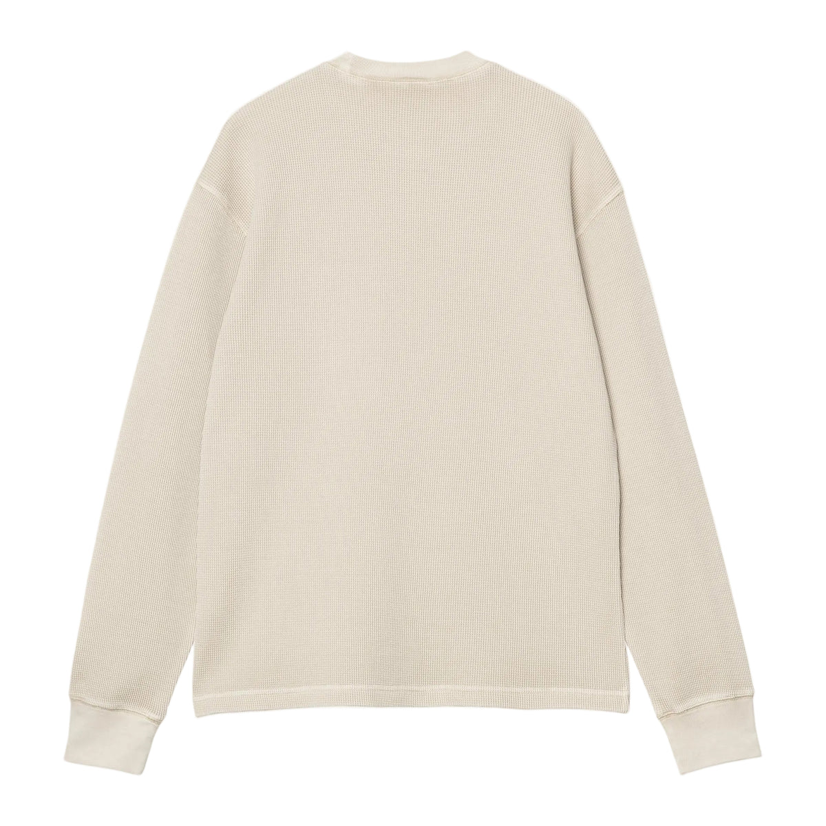 L/S VISTA WAFFLE T-SHIRT FLEUR DE SEL GARMENT DYED
