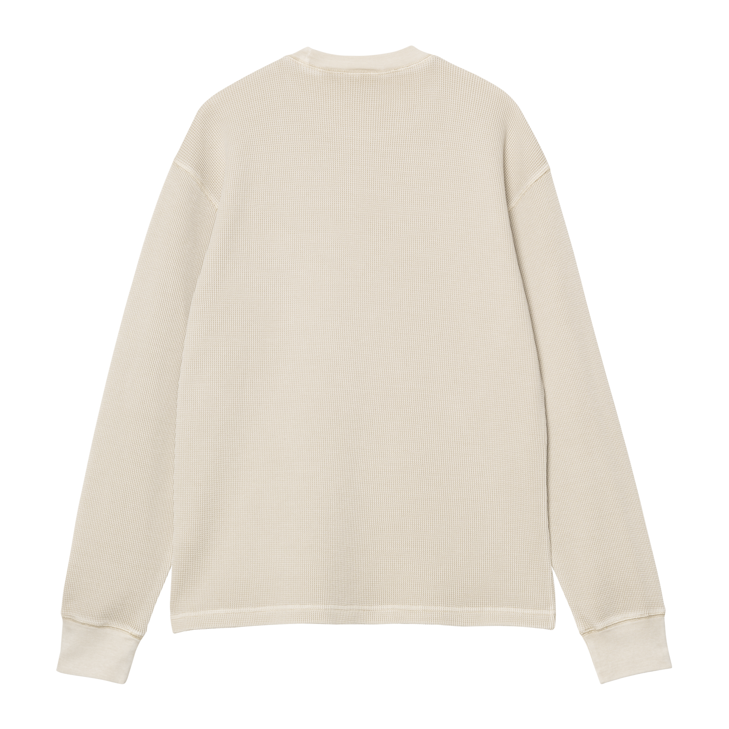 L/S VISTA WAFFLE T-SHIRT FLEUR DE SEL GARMENT DYED