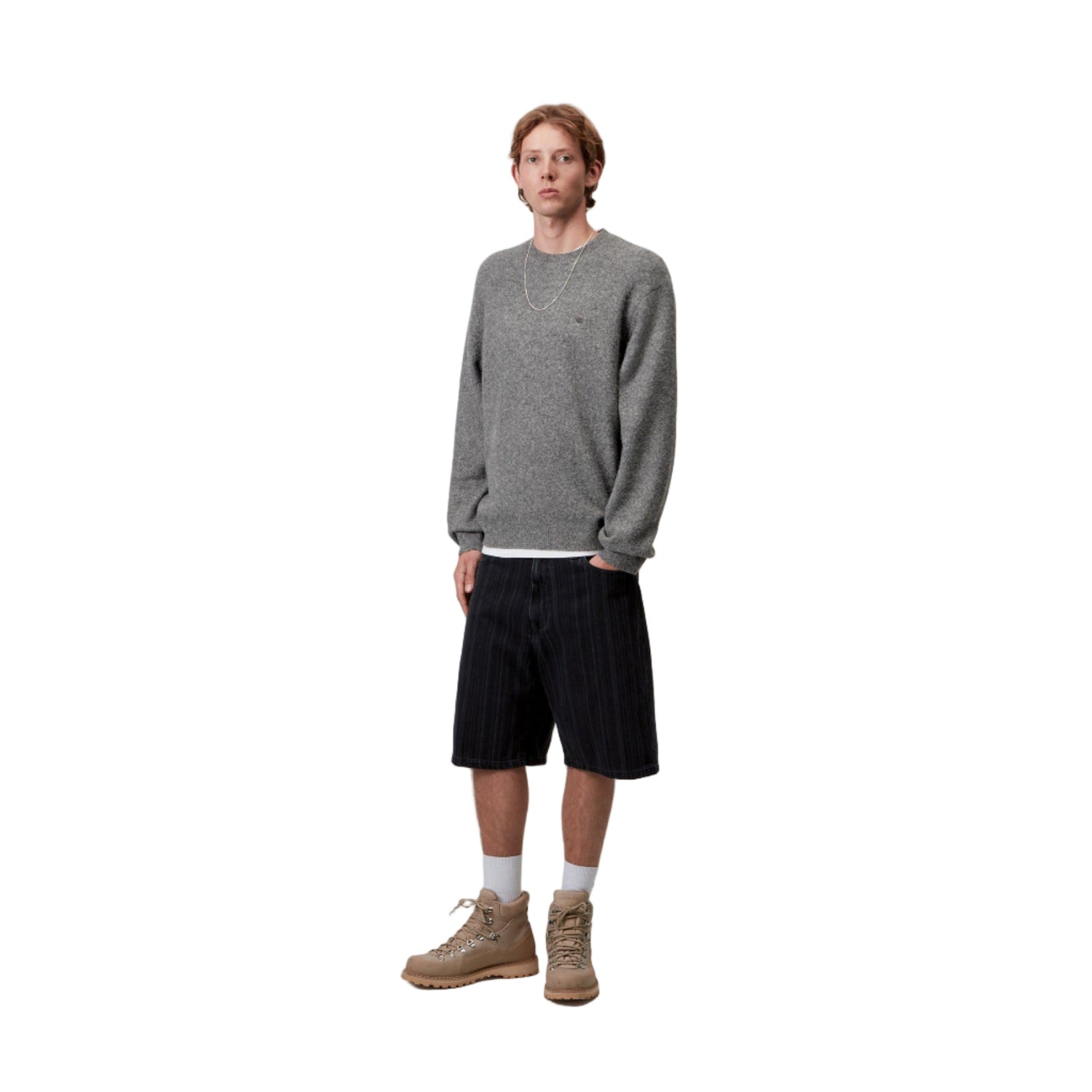 CURTIS SWEATER TANGLED GRAPHITE