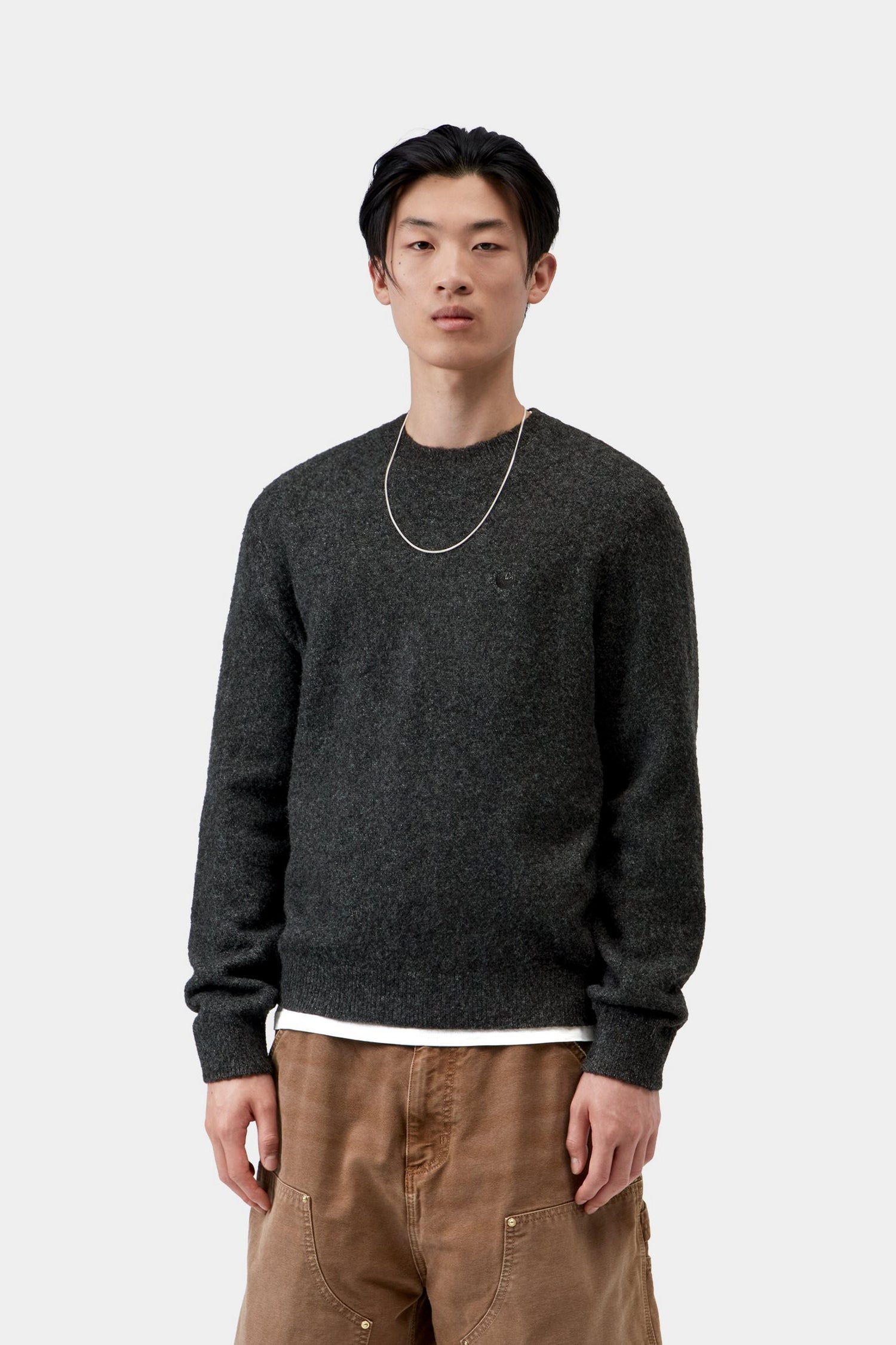 CURTIS SWEATER TANGLED BLACK