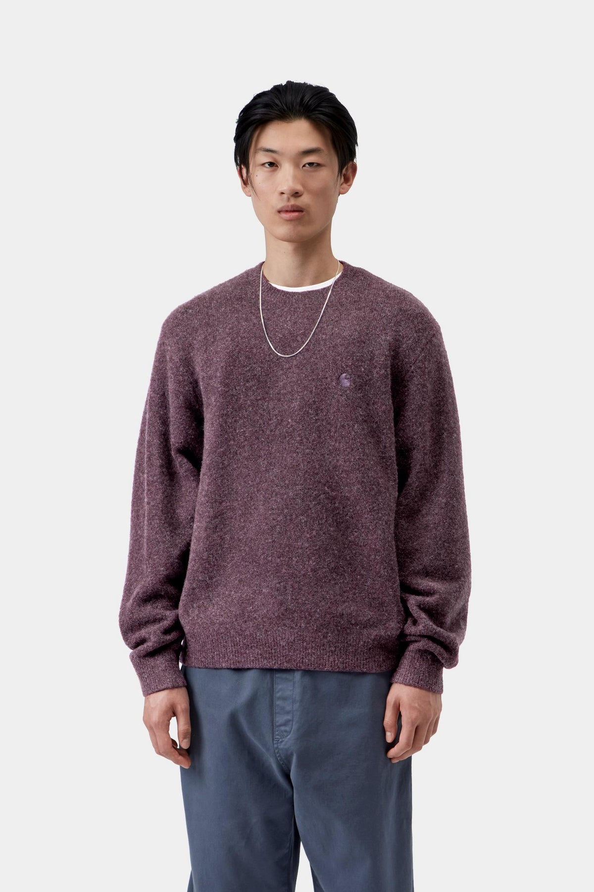 CURTIS SWEATER TANGLED SHADY PURPLE
