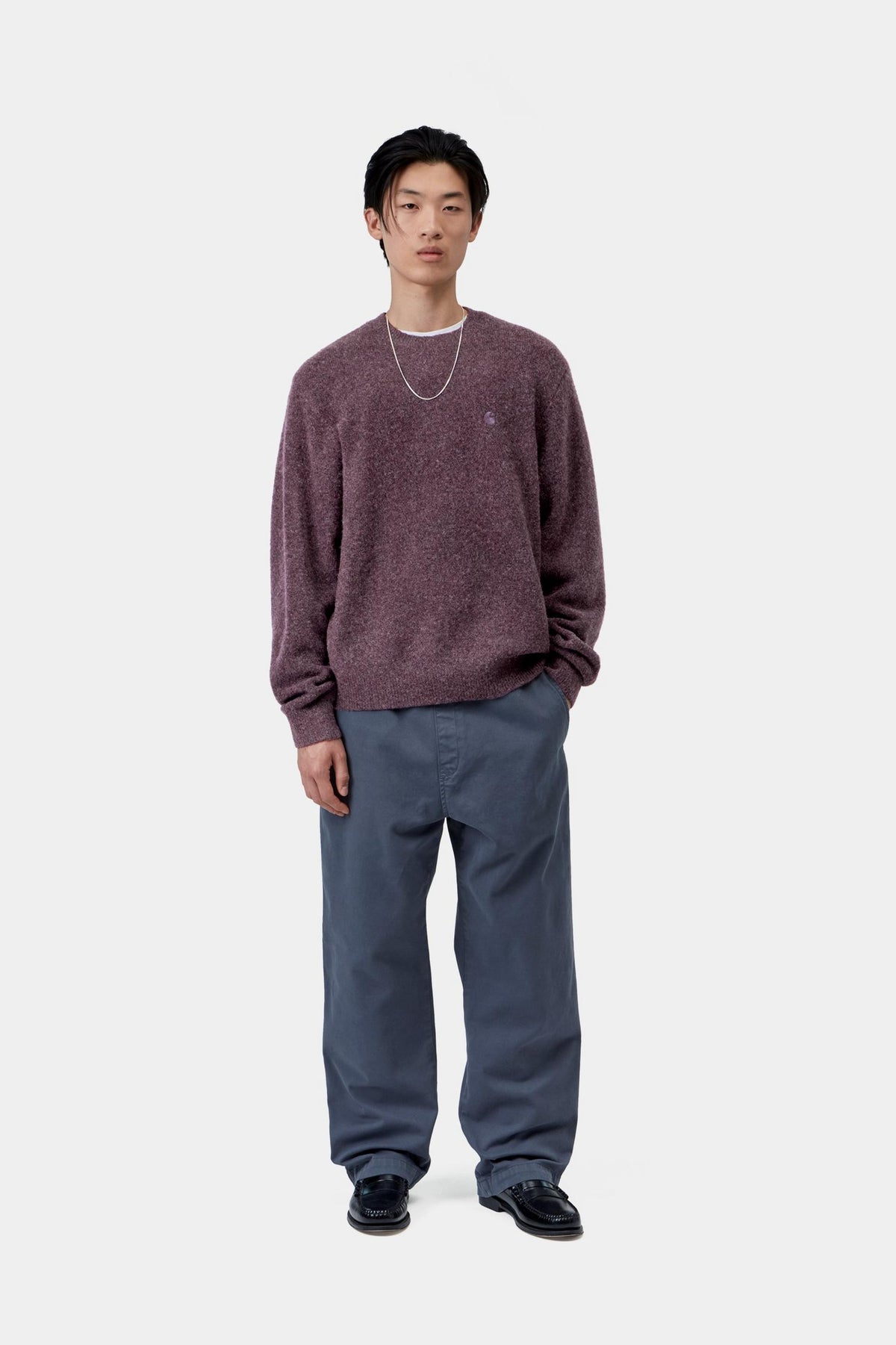 CURTIS SWEATER TANGLED SHADY PURPLE