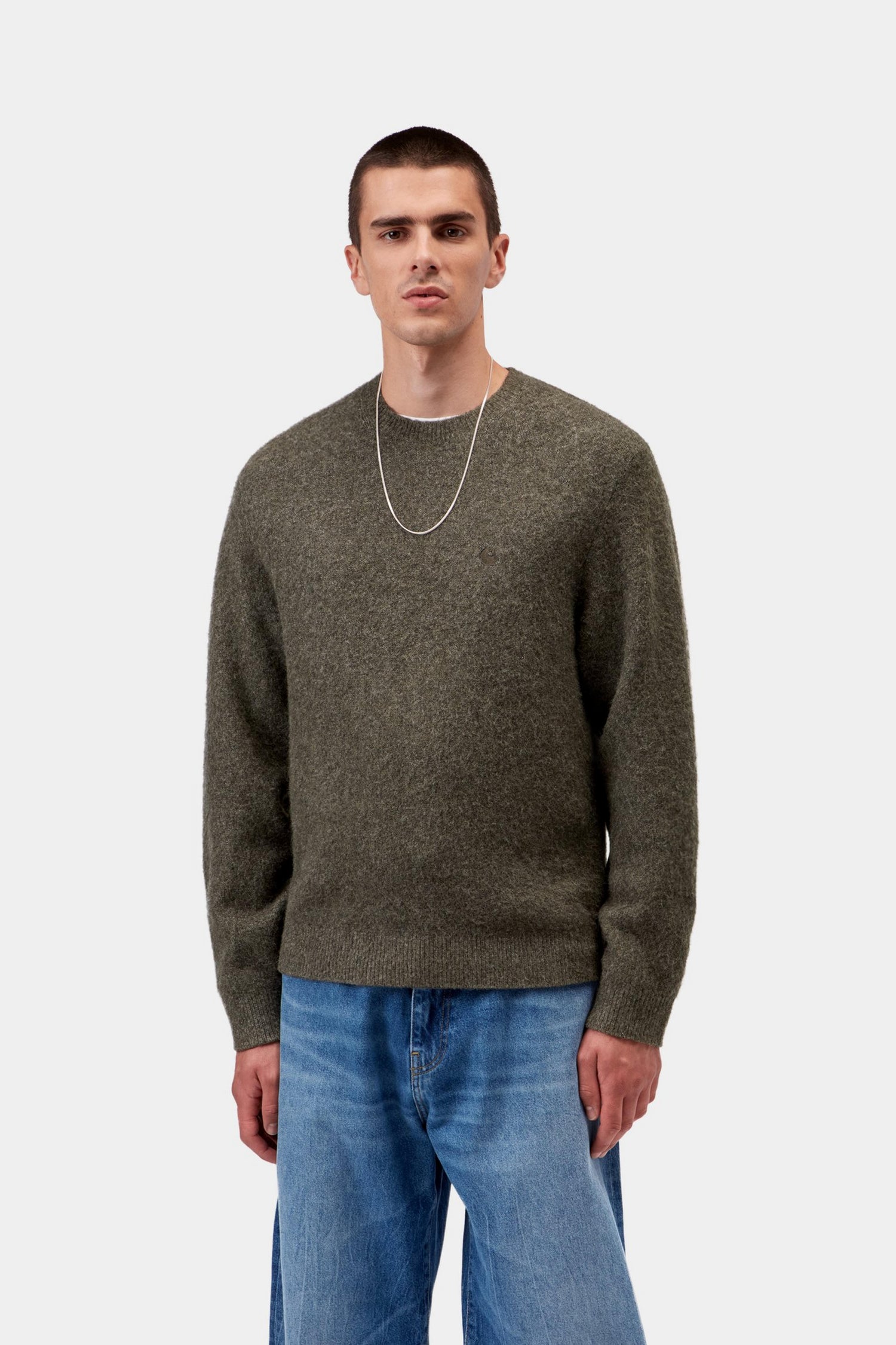 CURTIS SWEATER TANGLED SHUNGITE