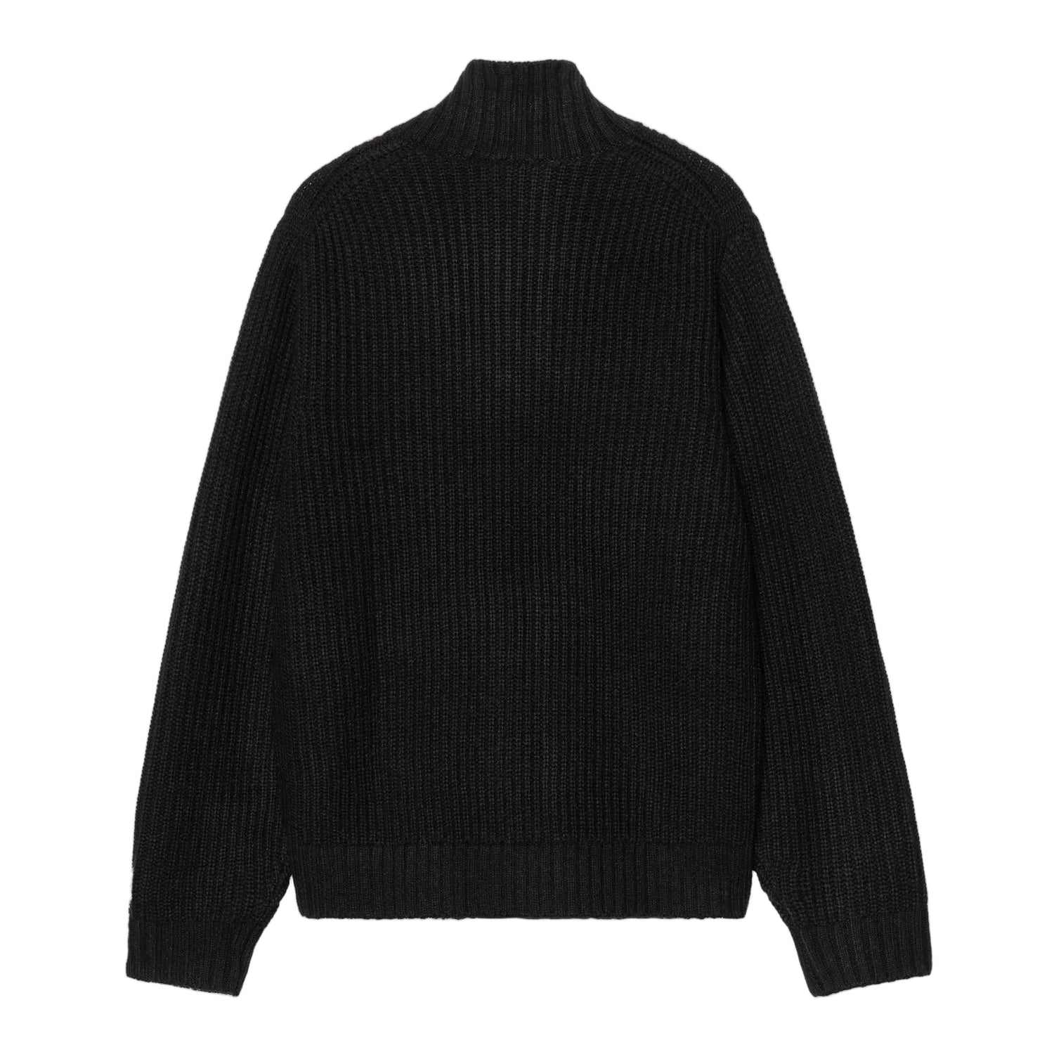 DETROIT HALF ZIP SWEATER BLACK