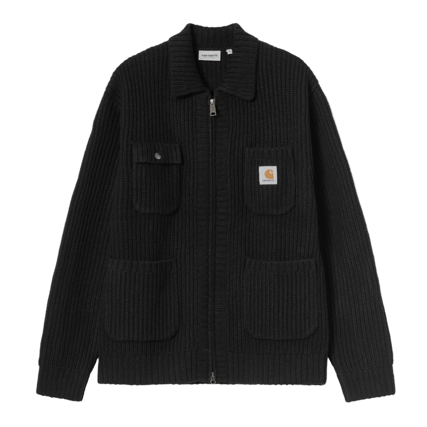 CHORE KNIT JACKET BLACK
