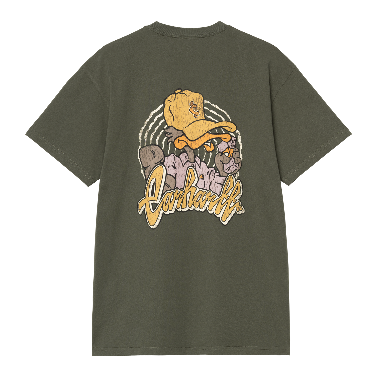 S/S CHEDDA T-SHIRT OPUNTIA HEAVY STONE WASH