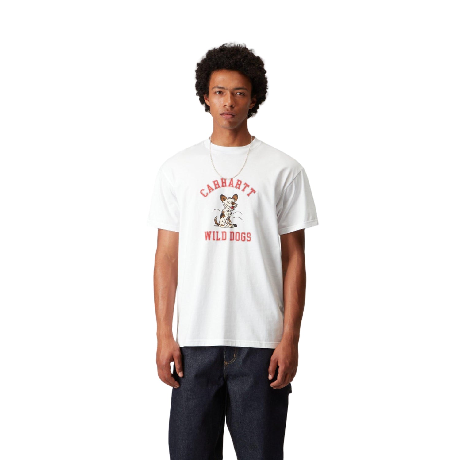 S/S WILD DOG T-SHIRT WHITE