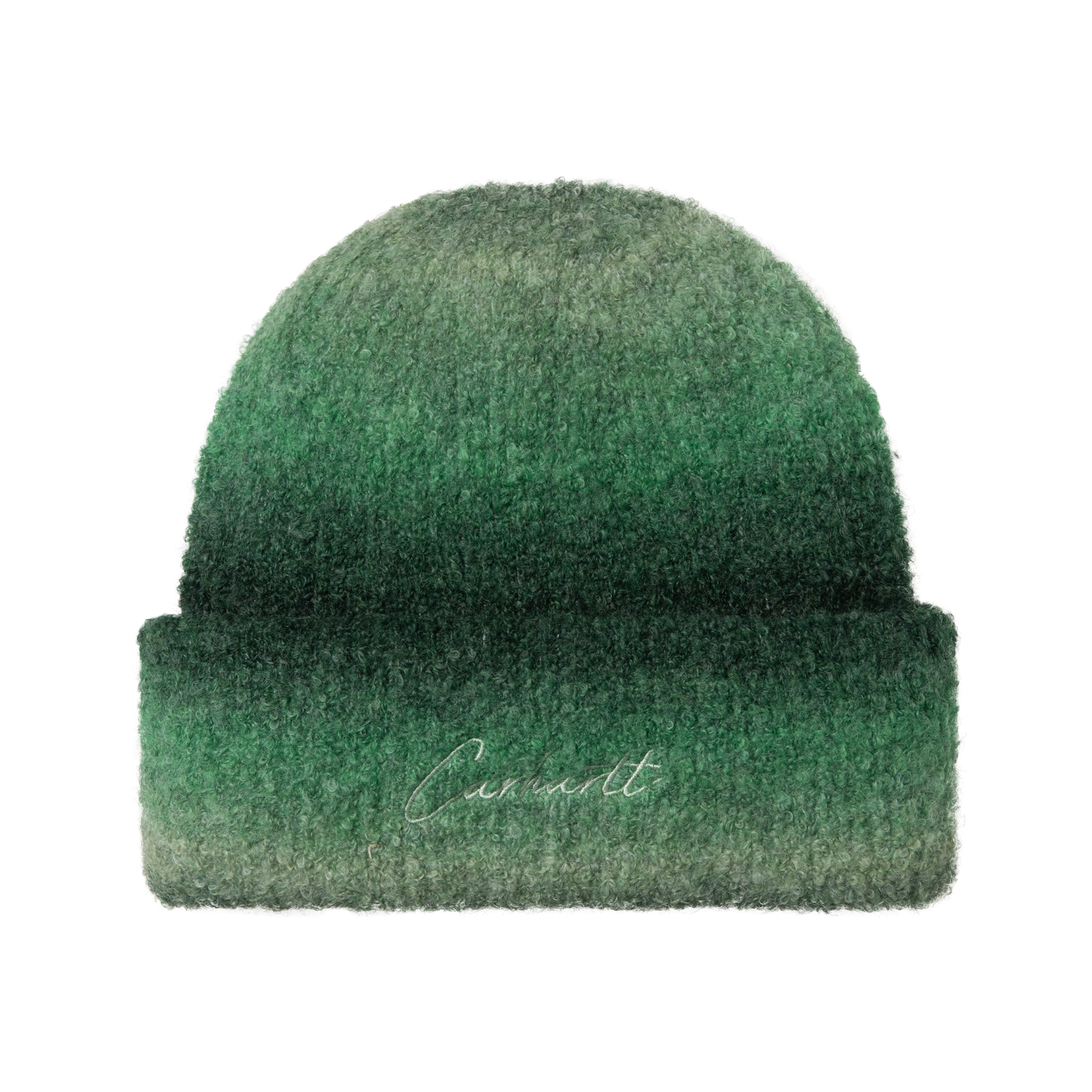 TONY BEANIE TONY STRIPE JACQUARD DARK FIR / PALE OLIVE
