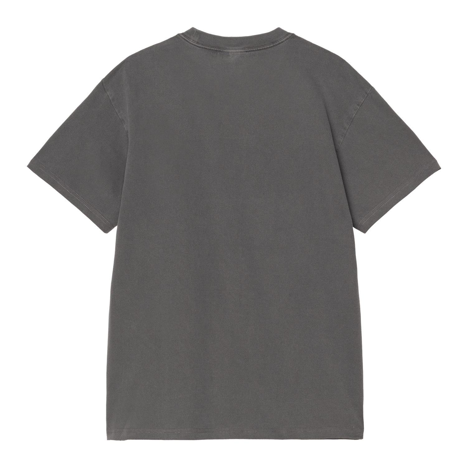 S/S HELIX REDUX T-SHIRT BLACK GARMENT DYED