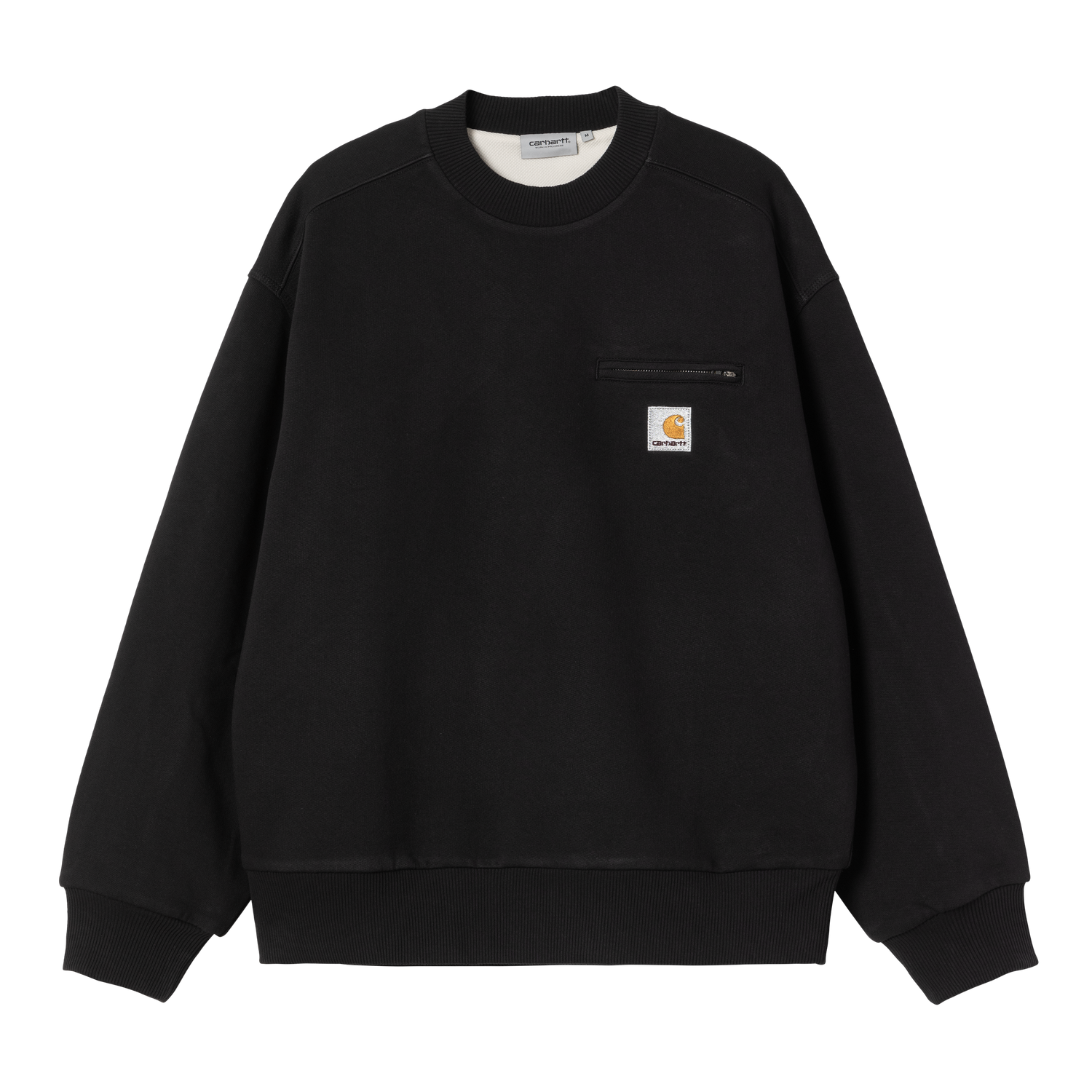 DETROIT SWEAT BLACK STONE WASHED