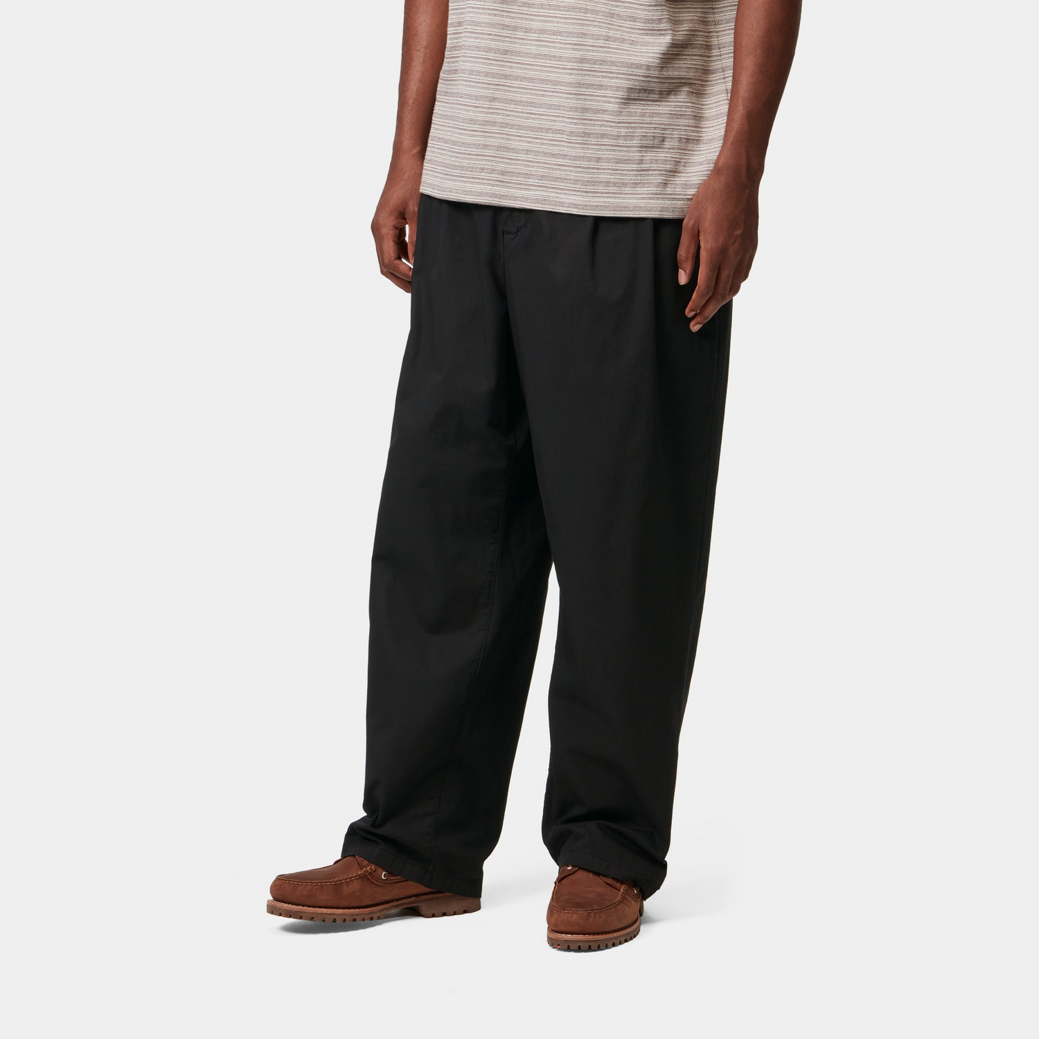 EVAN PANT BLACK GARMENT DYED