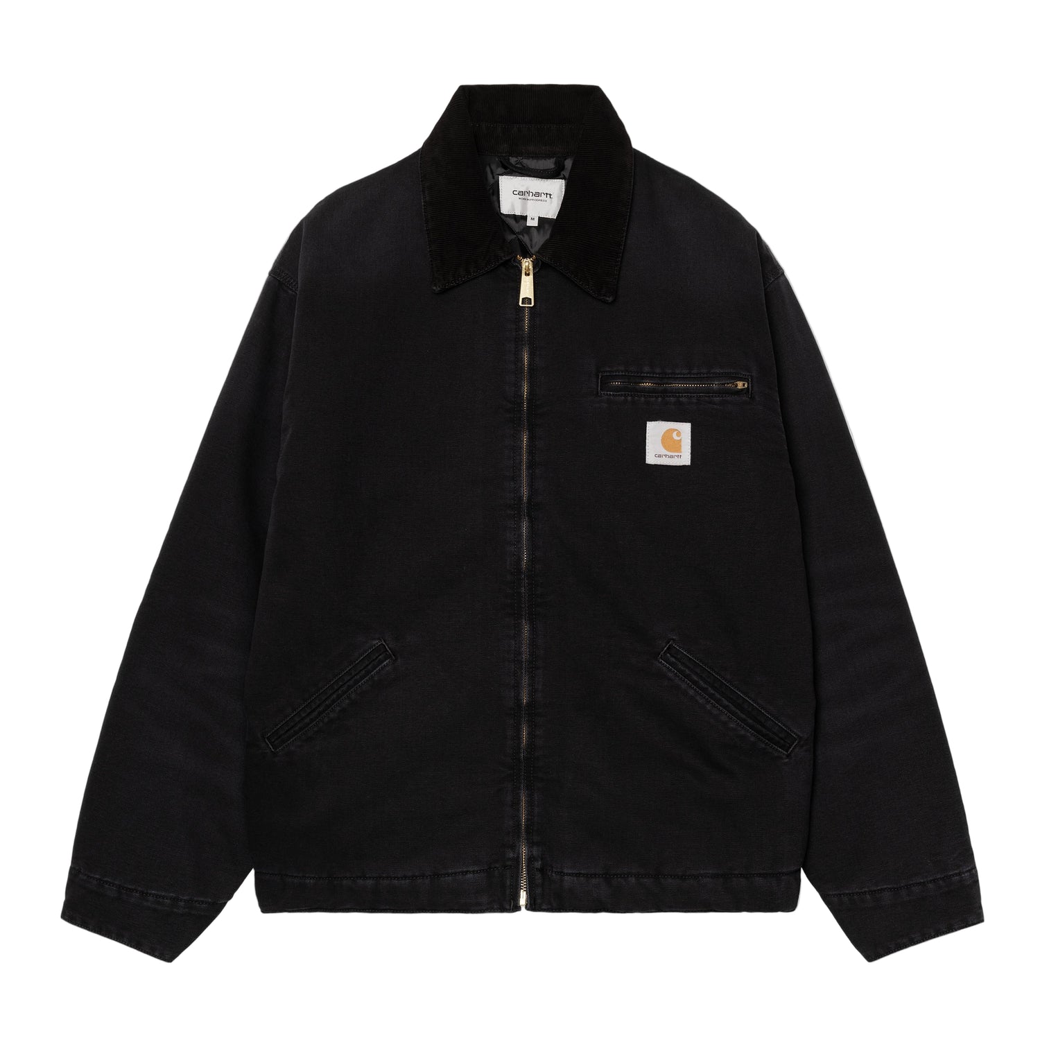 OG DETROIT JACKET BLACK / BLACK STONE CANVAS