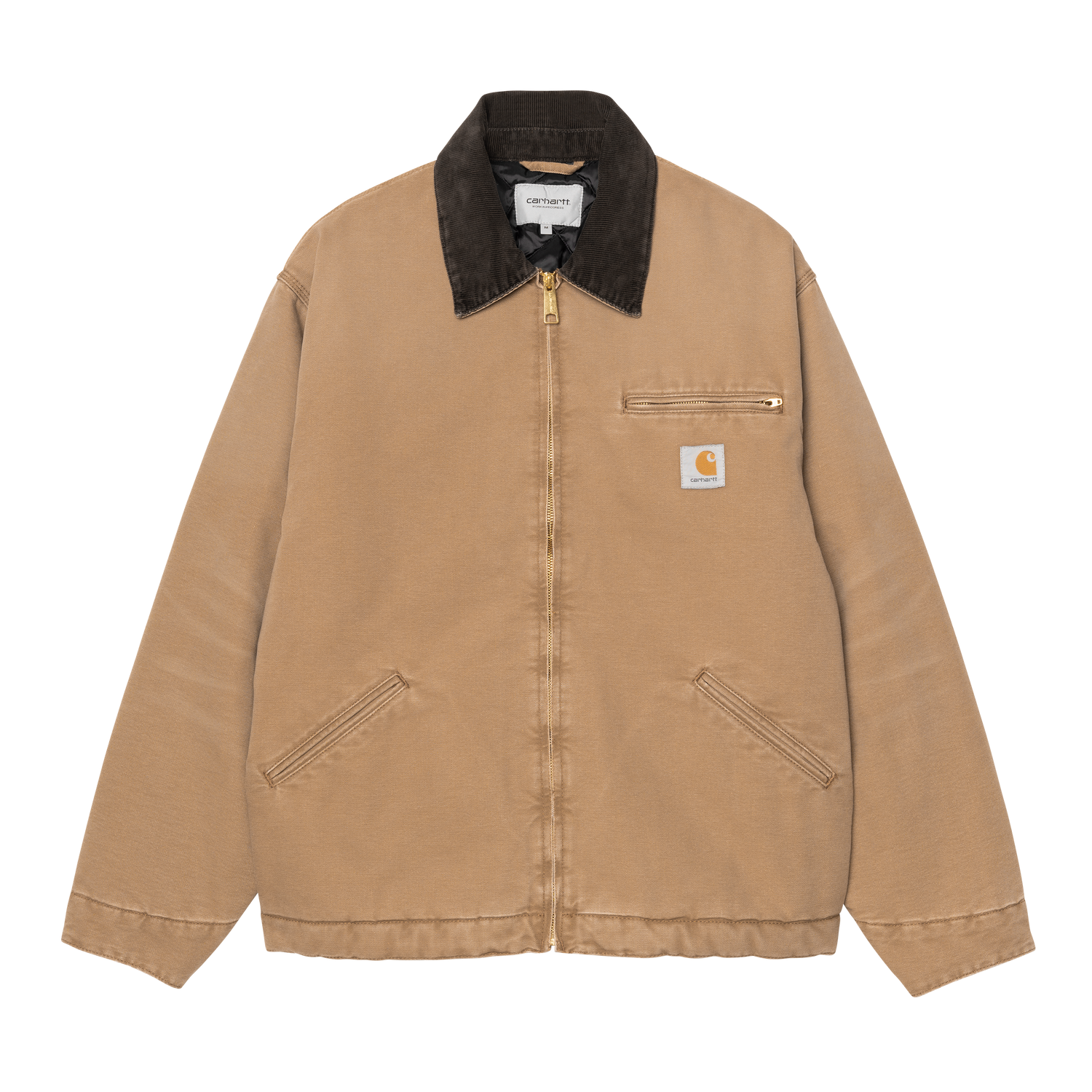 OG DETROIT JACKET HAMILTON BROWN / TOBACCO STONE CANVAS