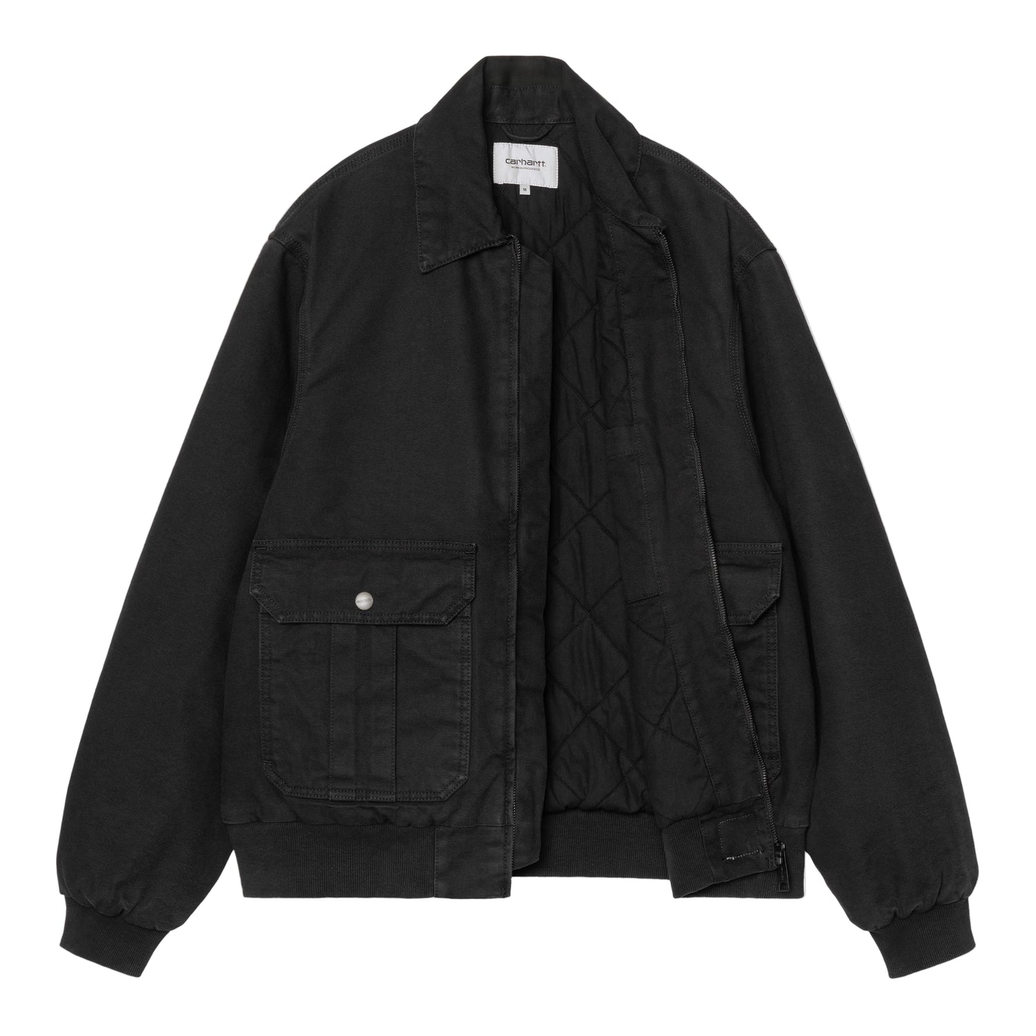 STANTON JACKET BLACK STONE WASHED